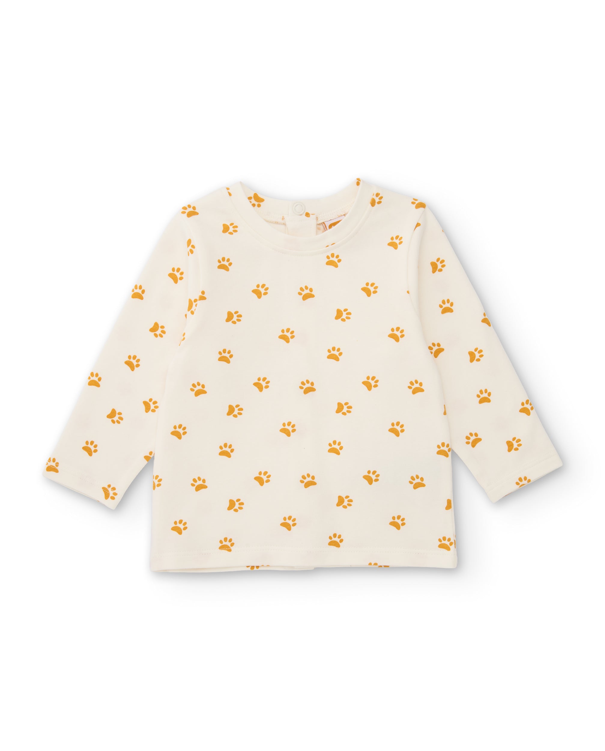 Conjunto de felpa de bebé con camiseta estampada