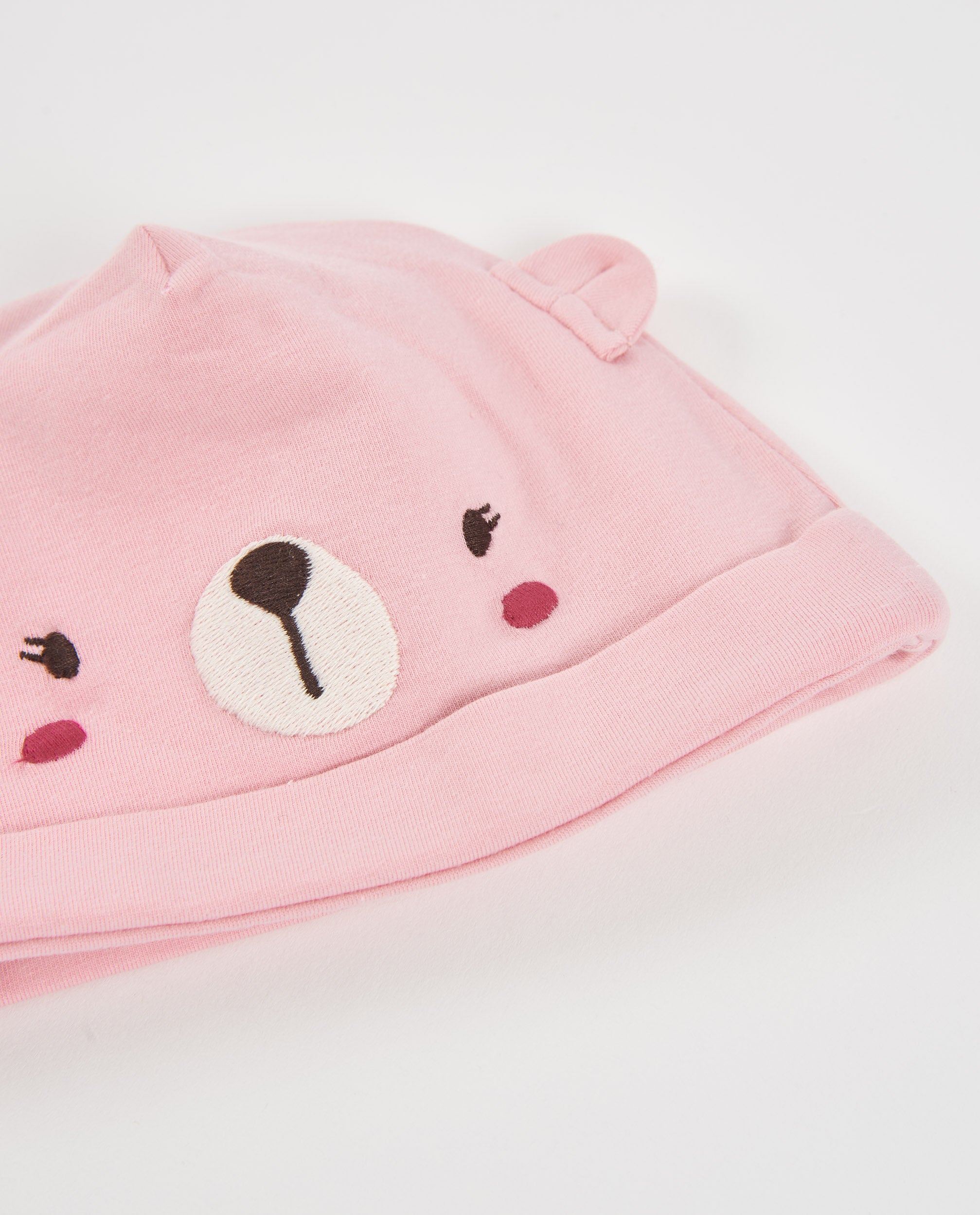 Gorro de bebé de algodón con diseño orejitas