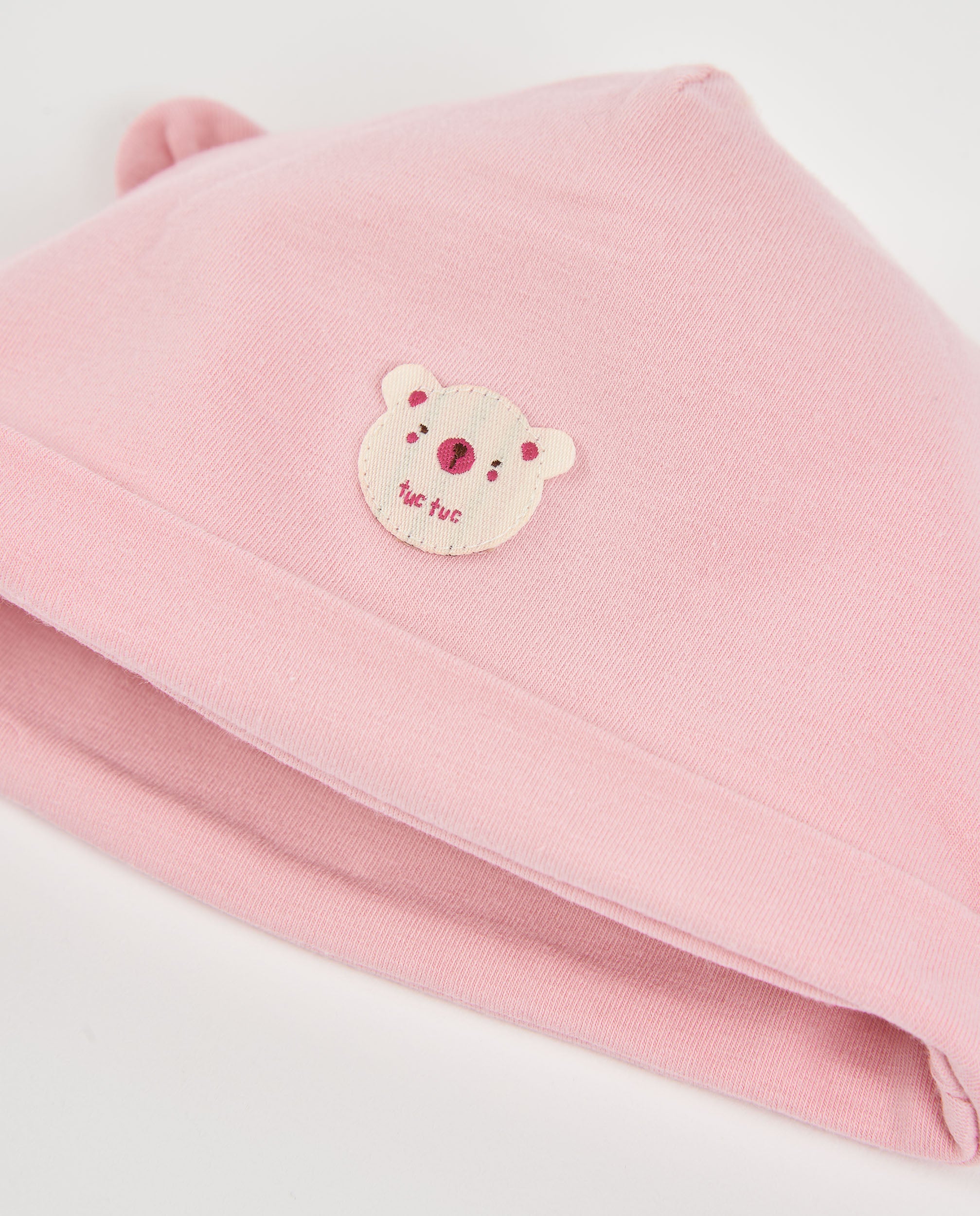 Gorro de bebé de algodón con diseño orejitas