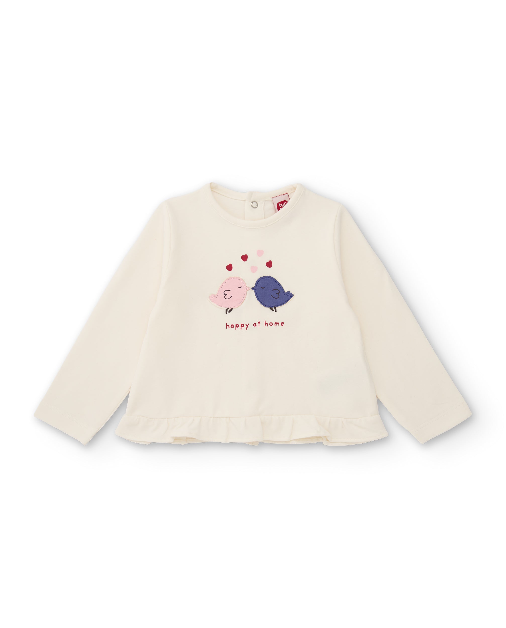 Conjunto de punto de bebé con cremallera frontal
