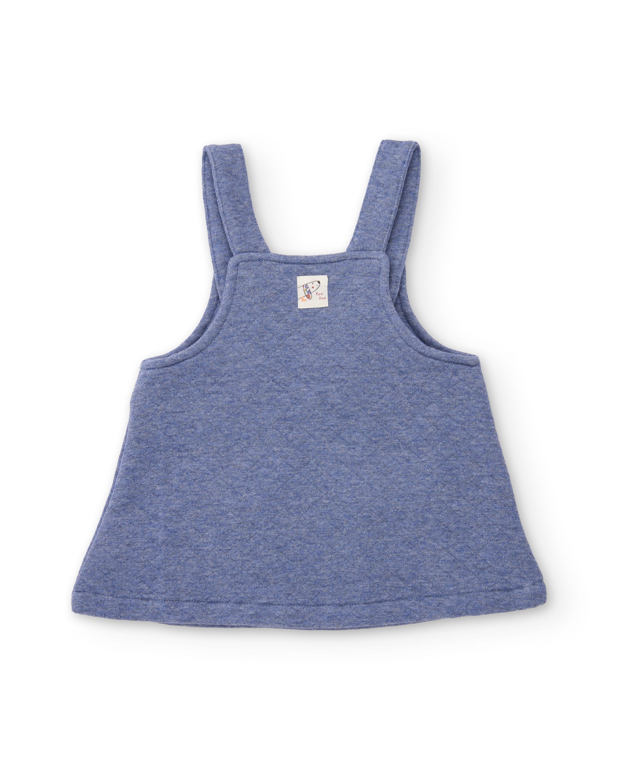 Conjunto de felpa de bebé con vestido