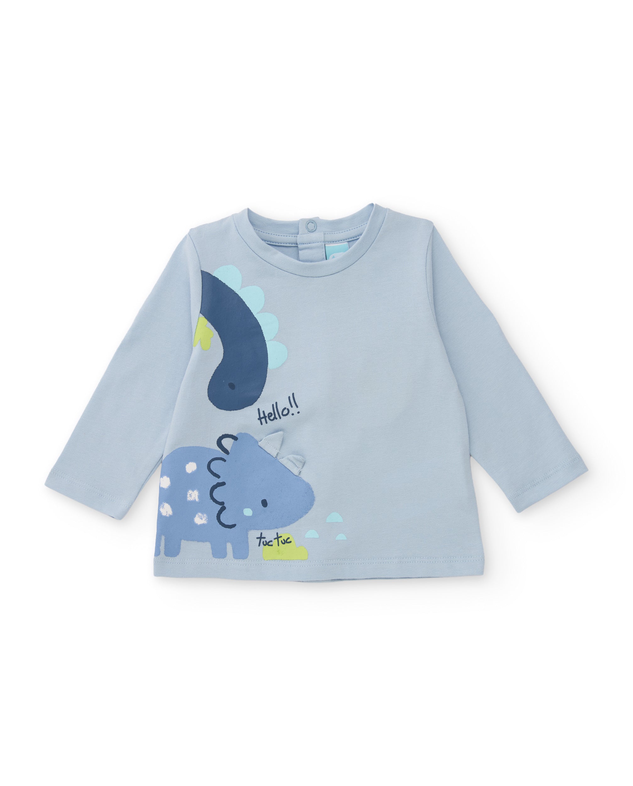 Conjunto de felpa de bebé con estampado de dinosaurios