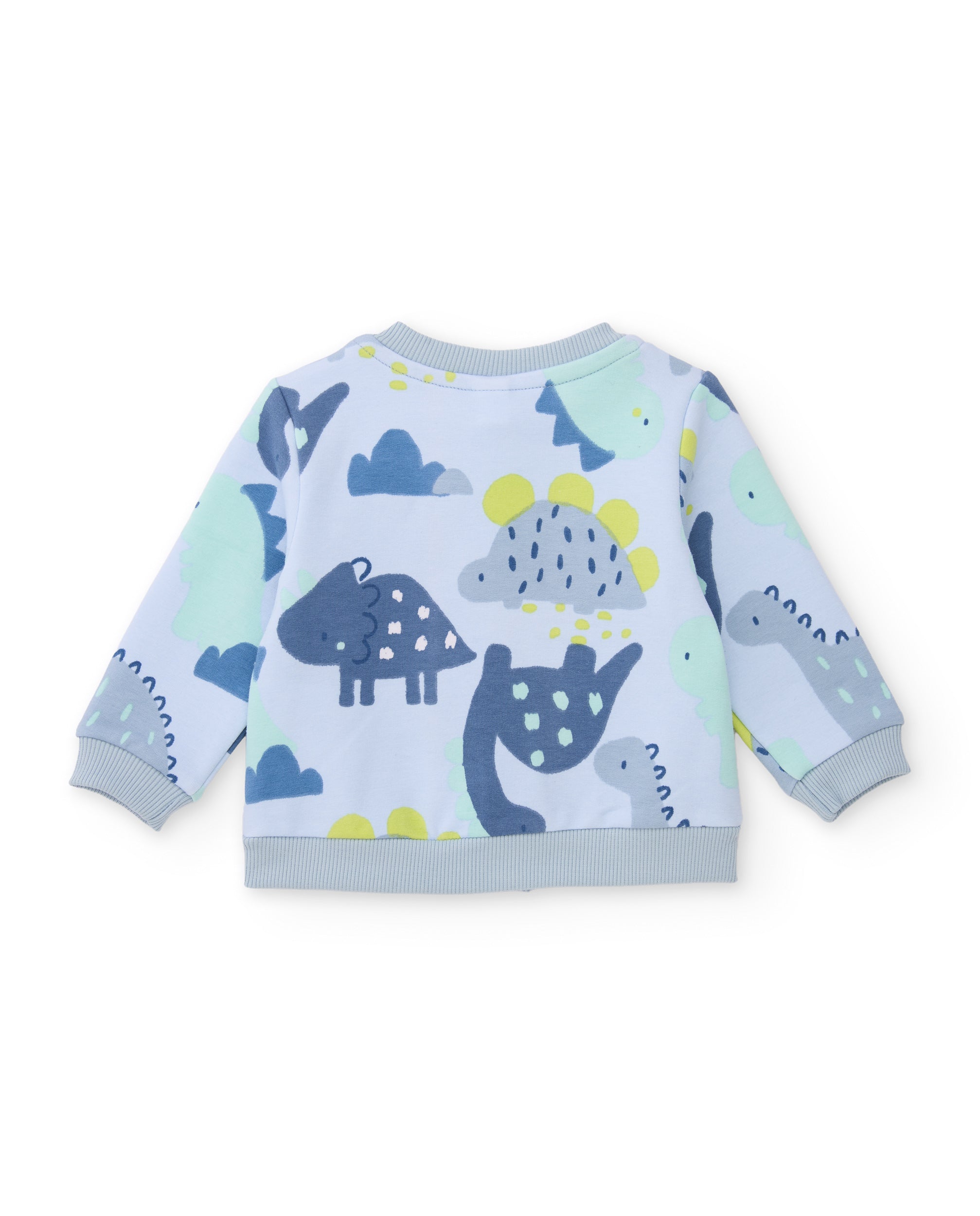 Conjunto de felpa de bebé con chaqueta de cremallera
