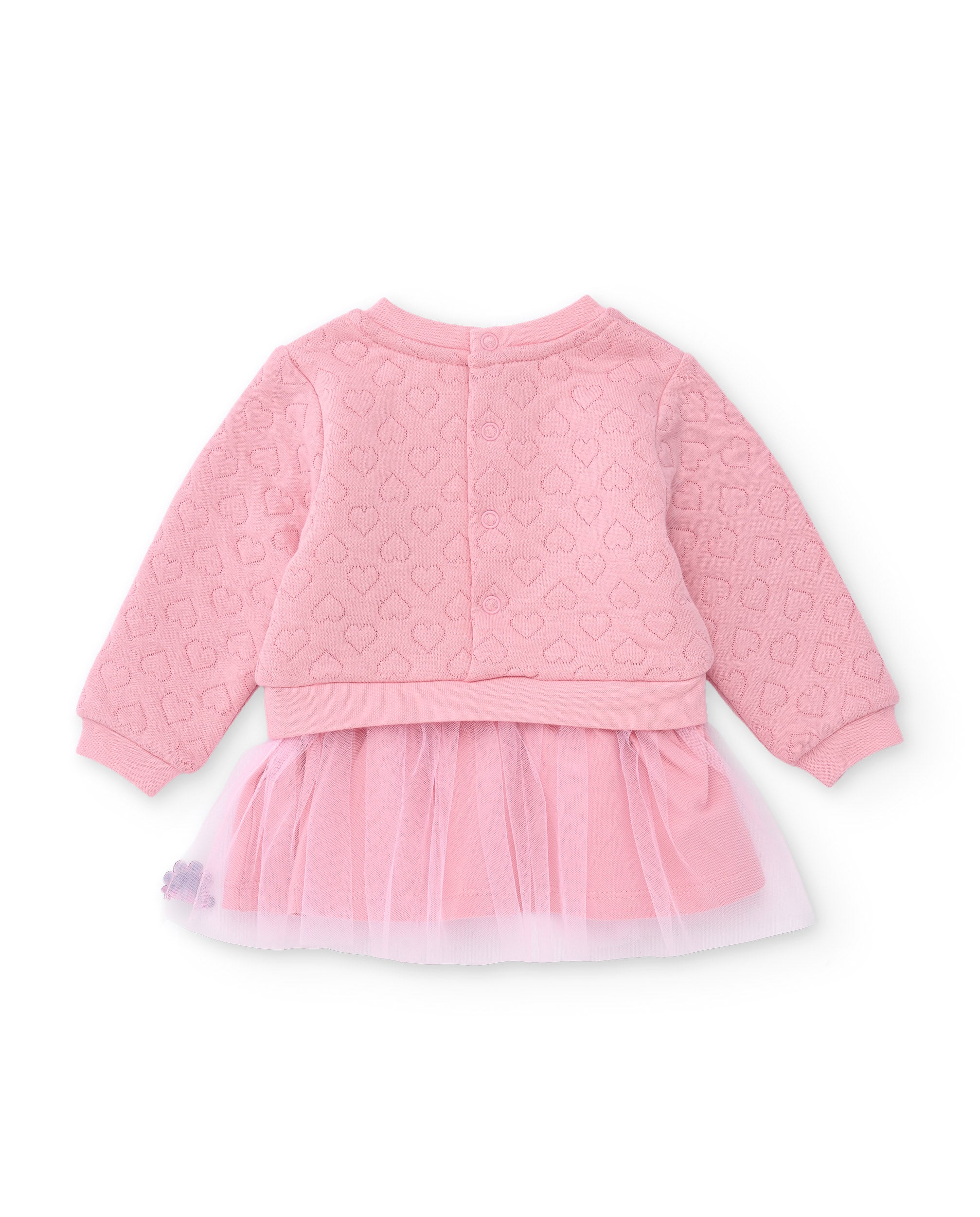 Vestido de felpa de bebé con diseño de dinosaurio