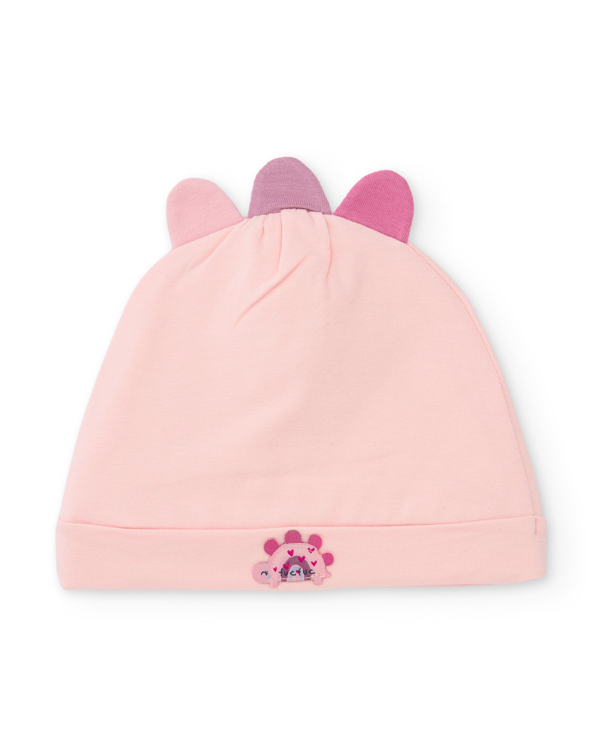 Gorro de bebé de algodón con diseño divertido