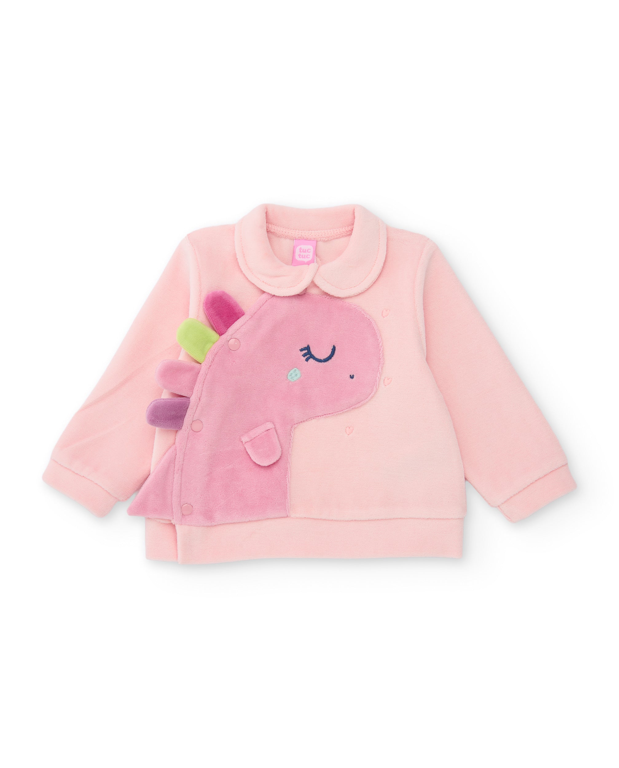 Conjunto de punto de bebé con camiseta de dinosaurio
