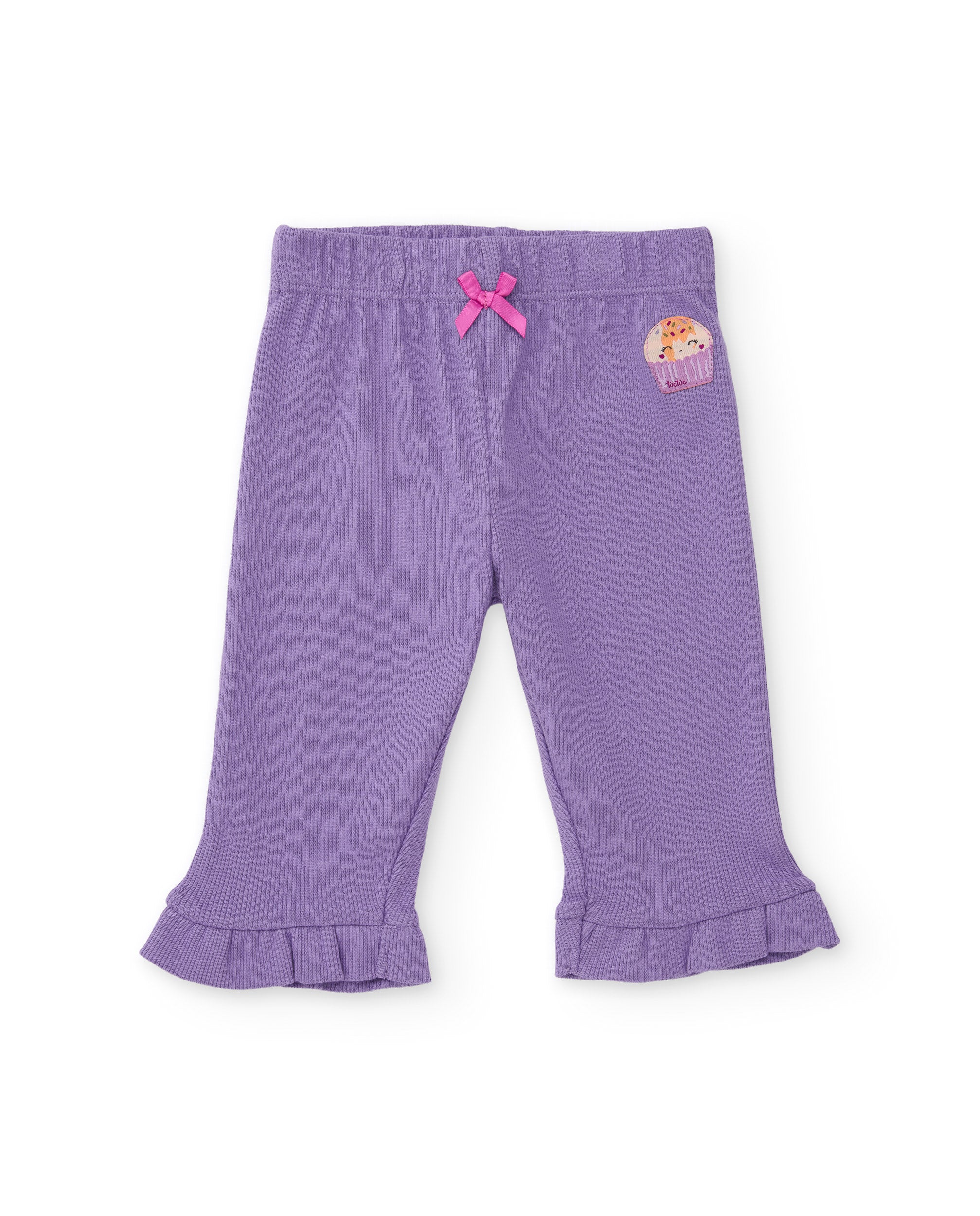 Conjunto de felpa de bebé con estampado de corazones