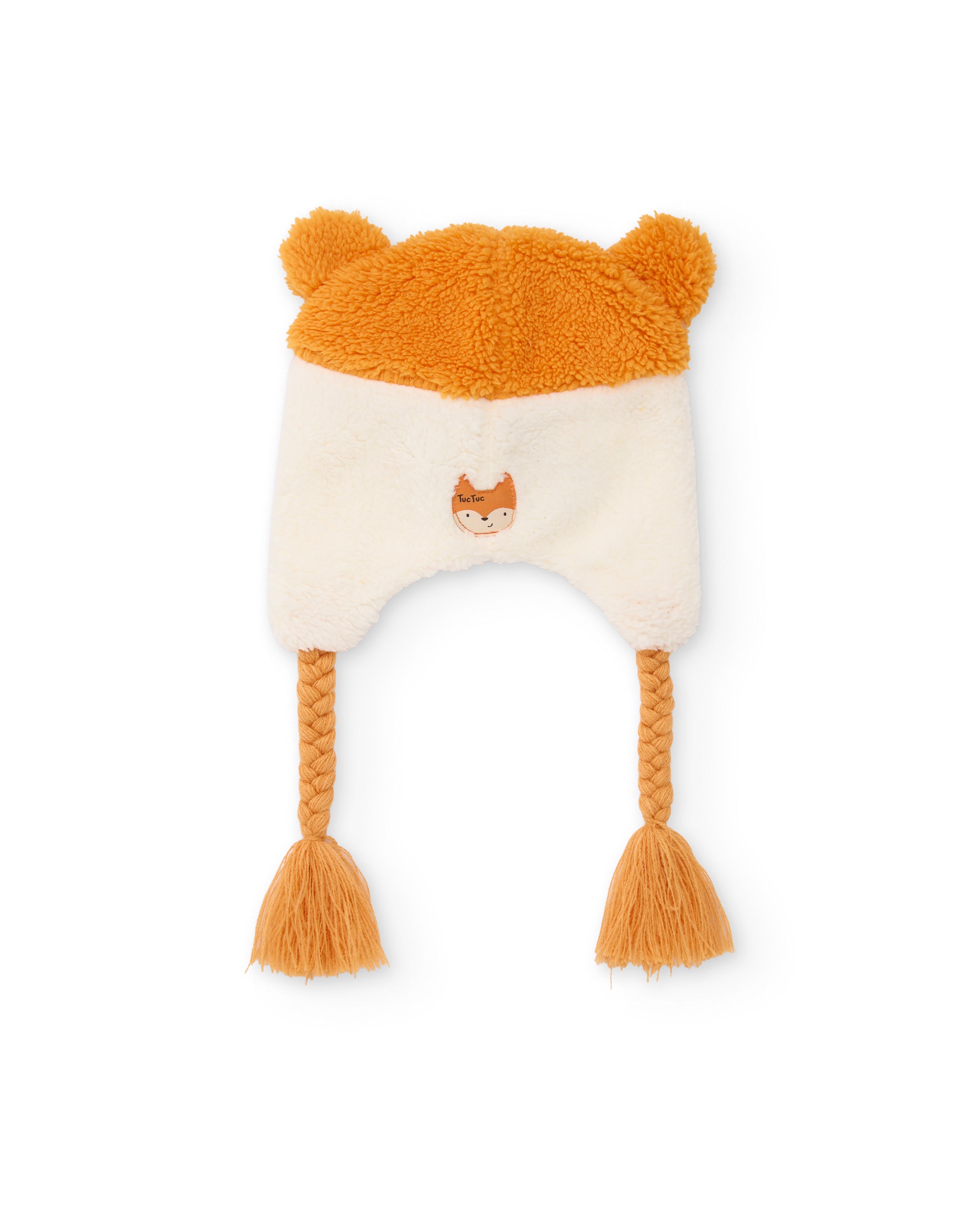 Gorro de bebé en tricot con orejas diseño animal