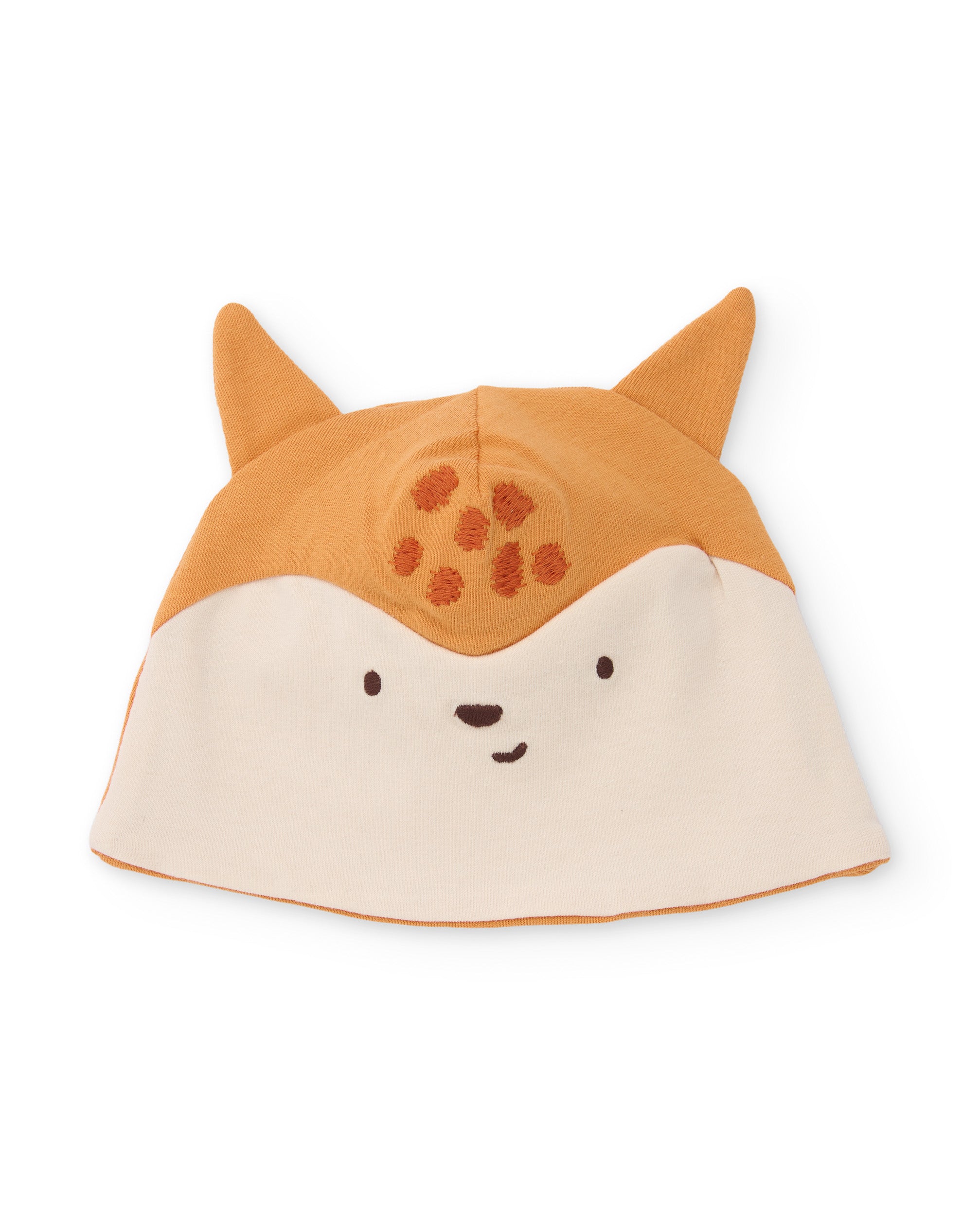 Gorro de bebé de algodón con diseño animal