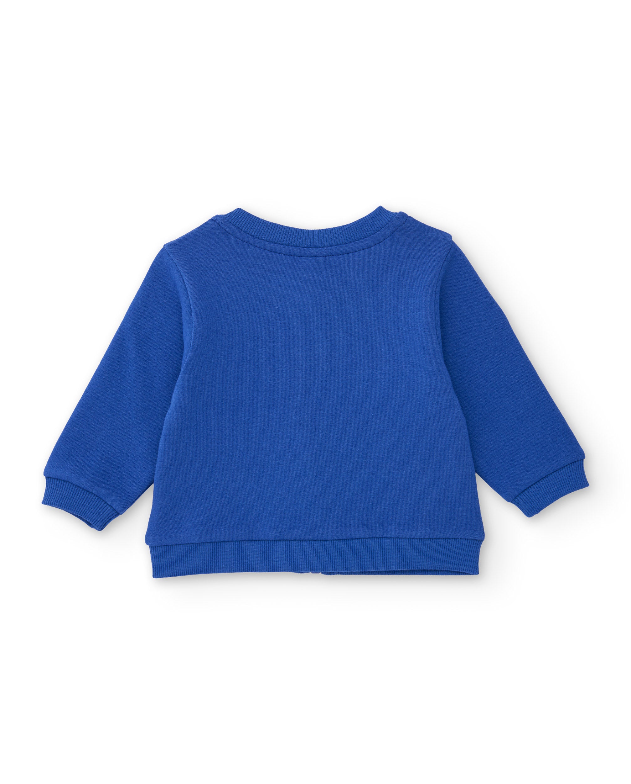 Conjunto de felpa de bebé con sudadera de cremallera