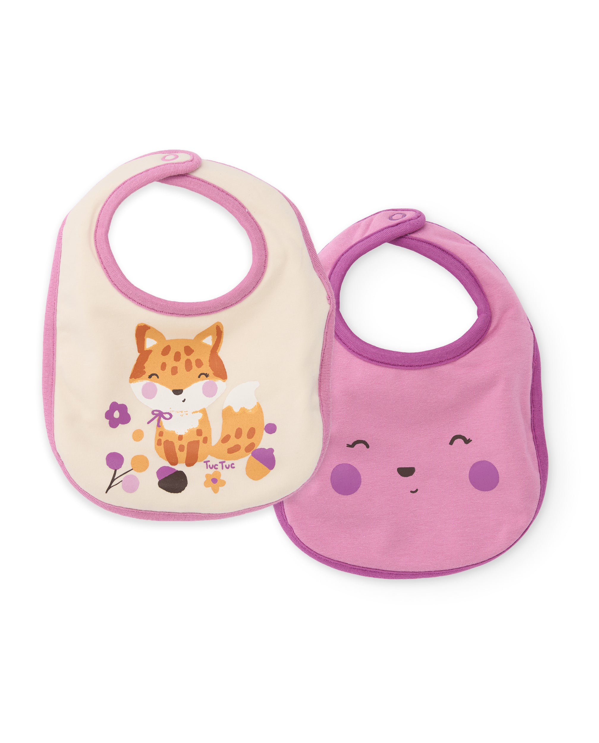Pack de baberos de bebé con estampado tierno