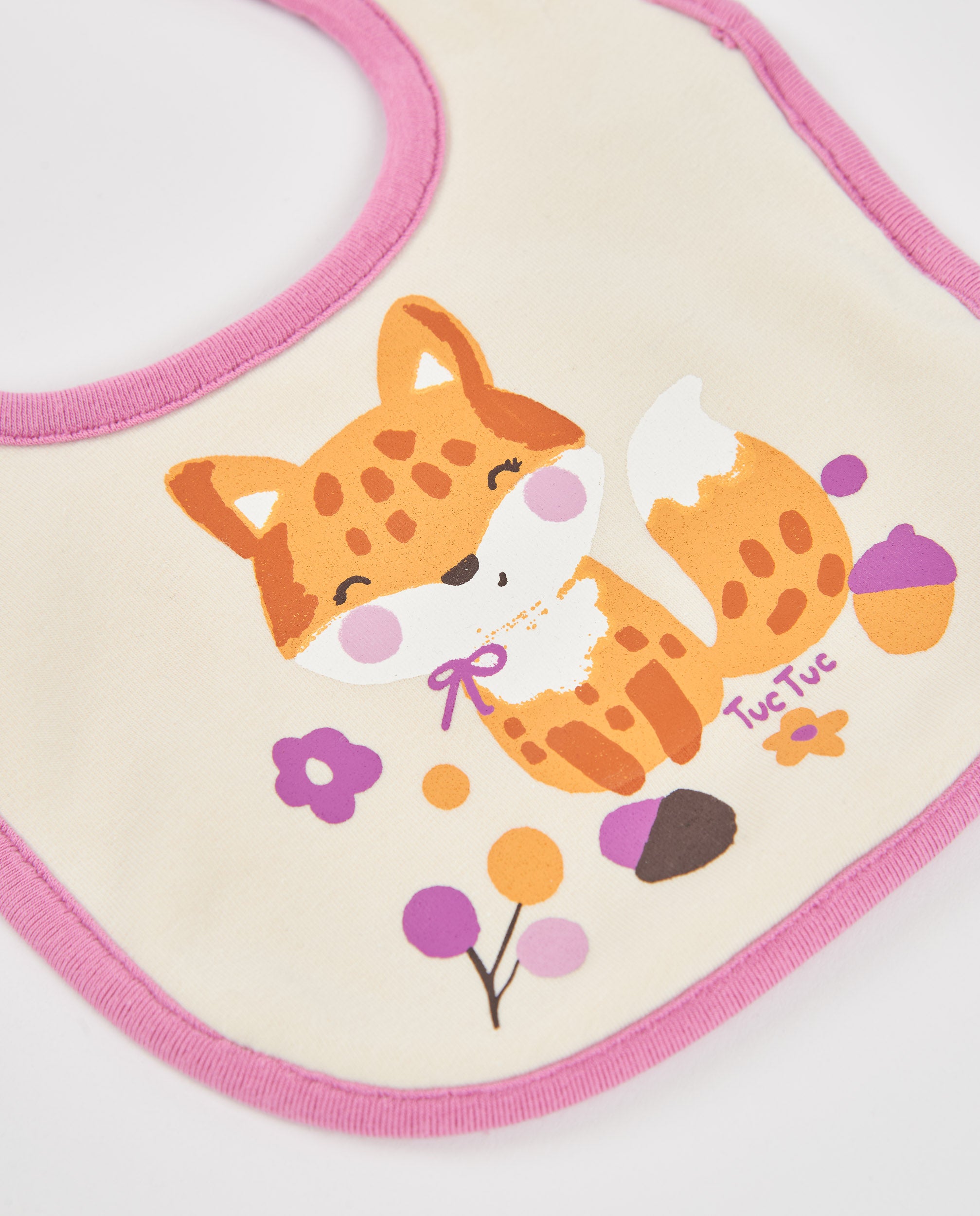Pack de baberos de bebé con estampado tierno