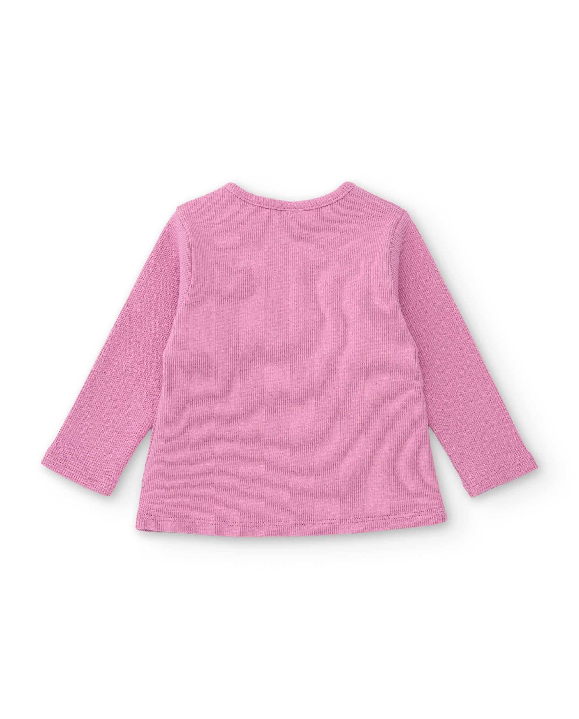 Conjunto de punto de bebé con camiseta estampada