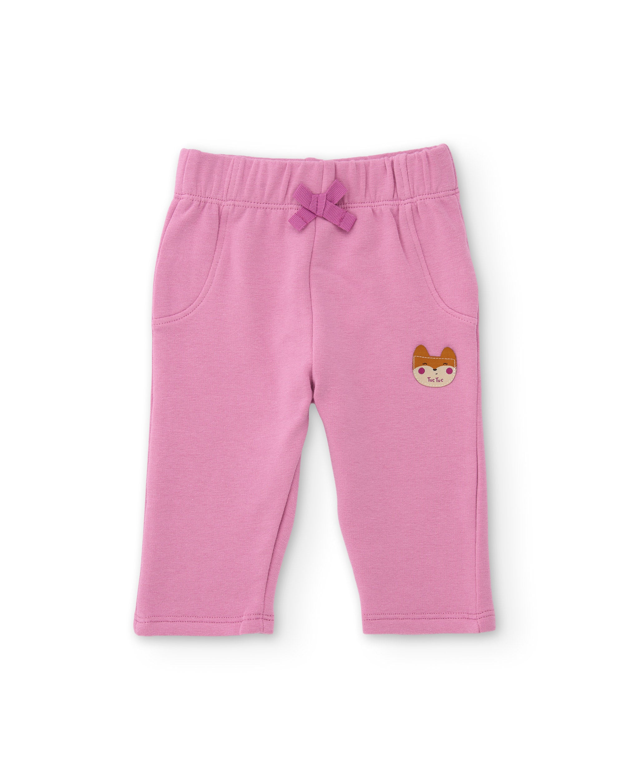 Conjunto de felpa de bebé con sudadera estampada