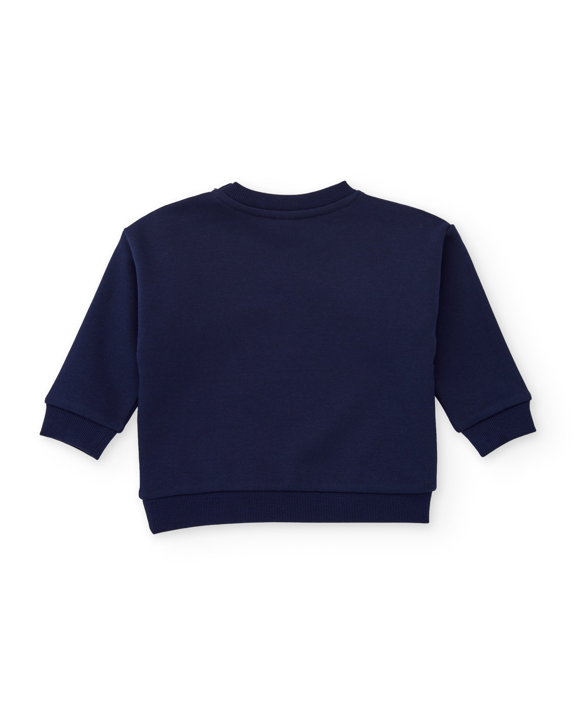 Sudadera de niño de felpa con estampado frontal