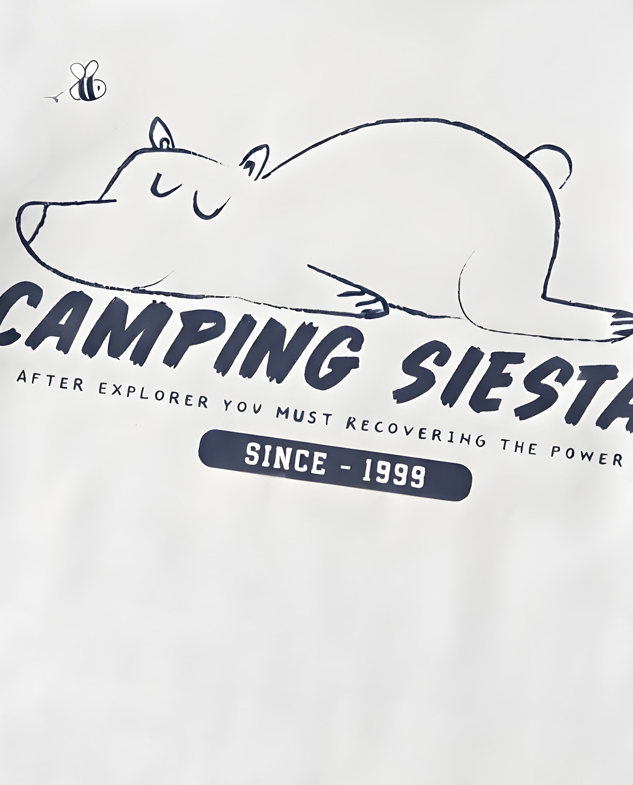 Camiseta de niño de punto con estampado de oso y tacto suave