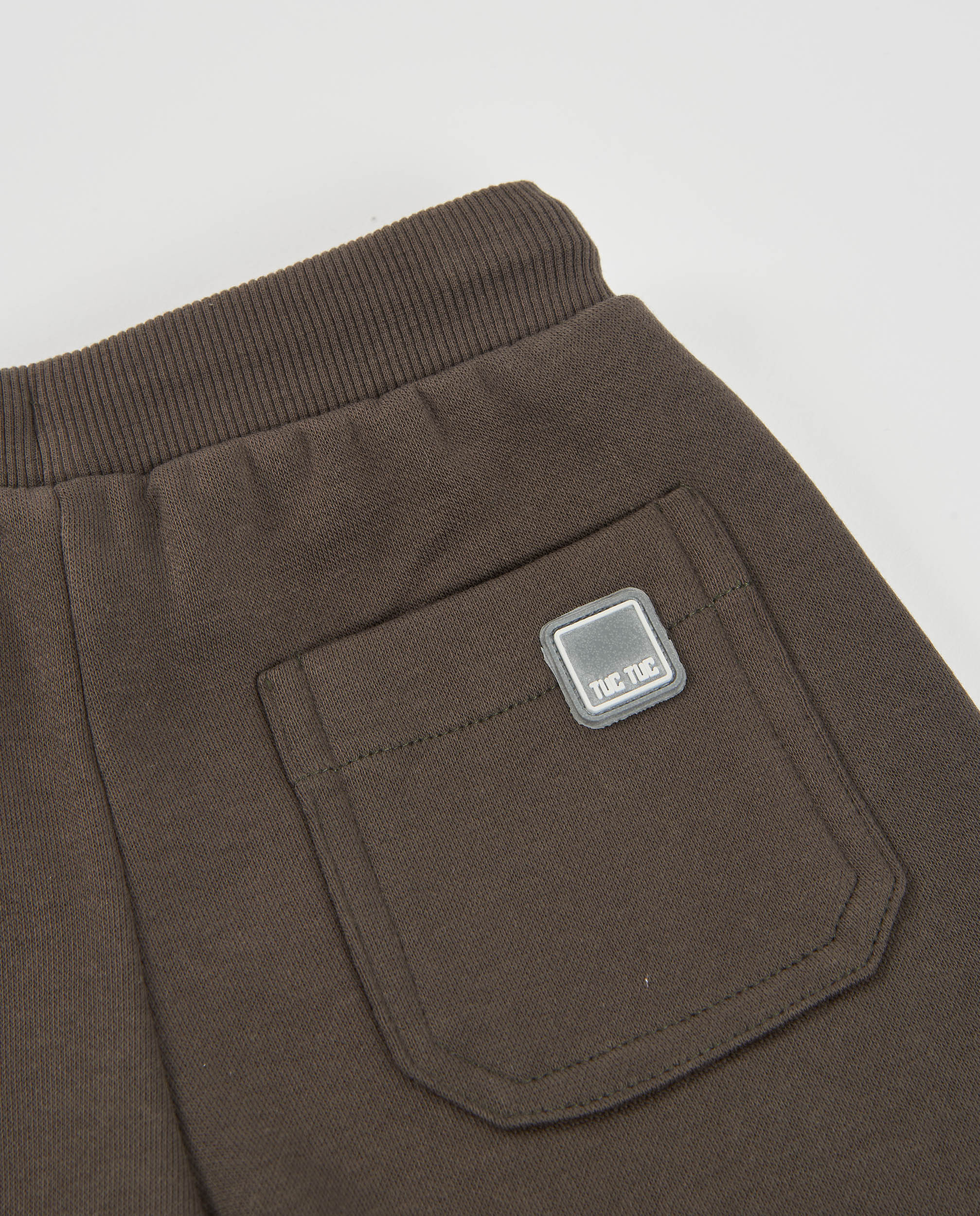 Pantalón de niño de felpa con cintura ajustable y tacto suave