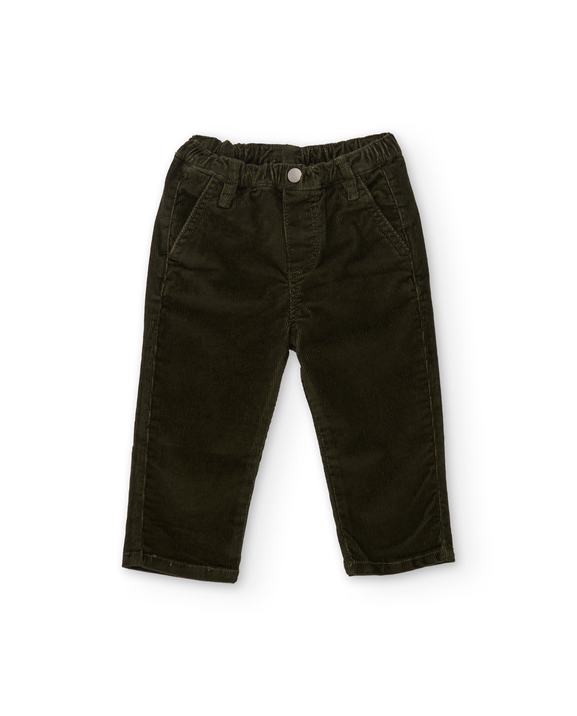 Pantalón de niño de pana con cinturilla ajustable
