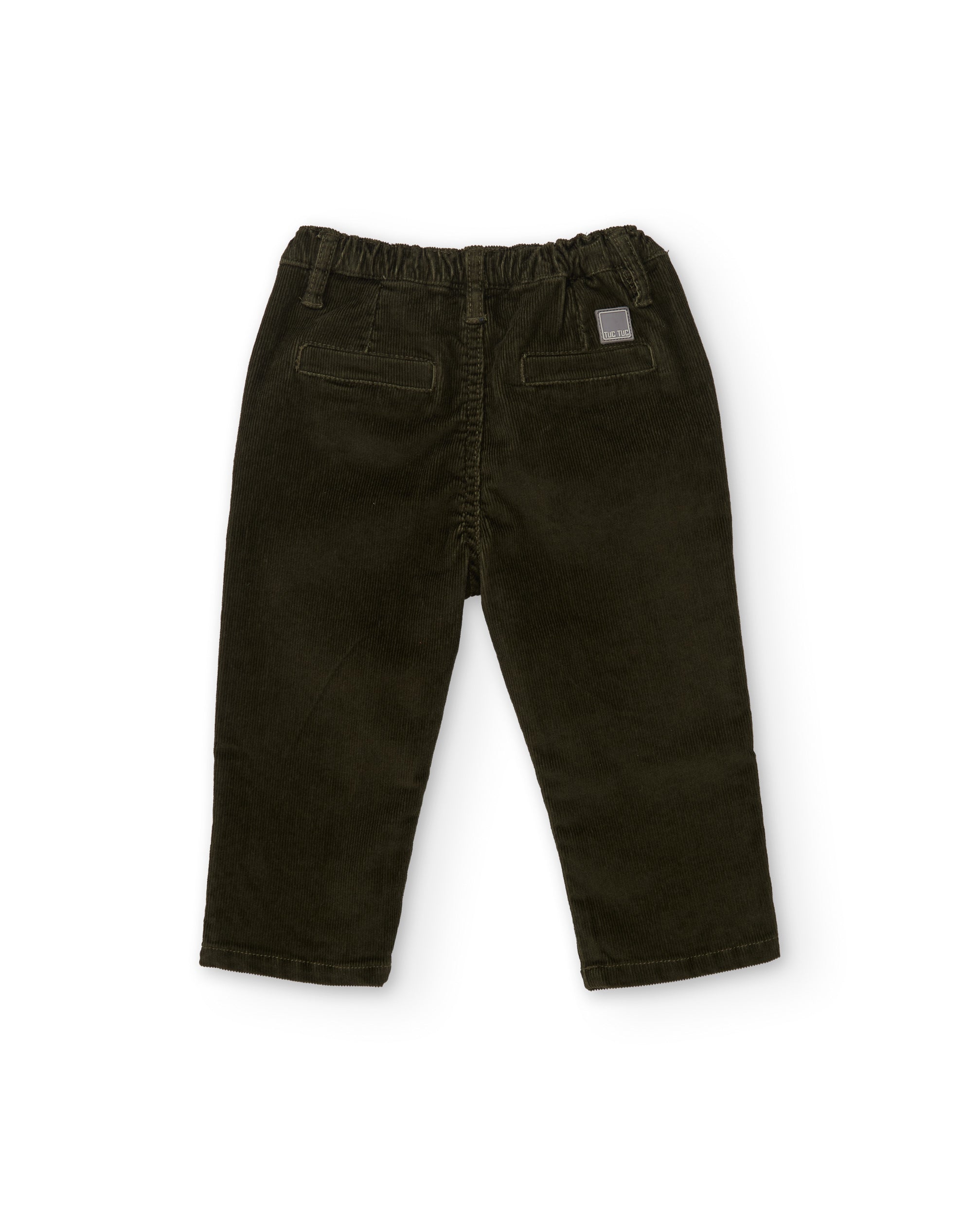 Pantalón de niño de pana con cinturilla ajustable