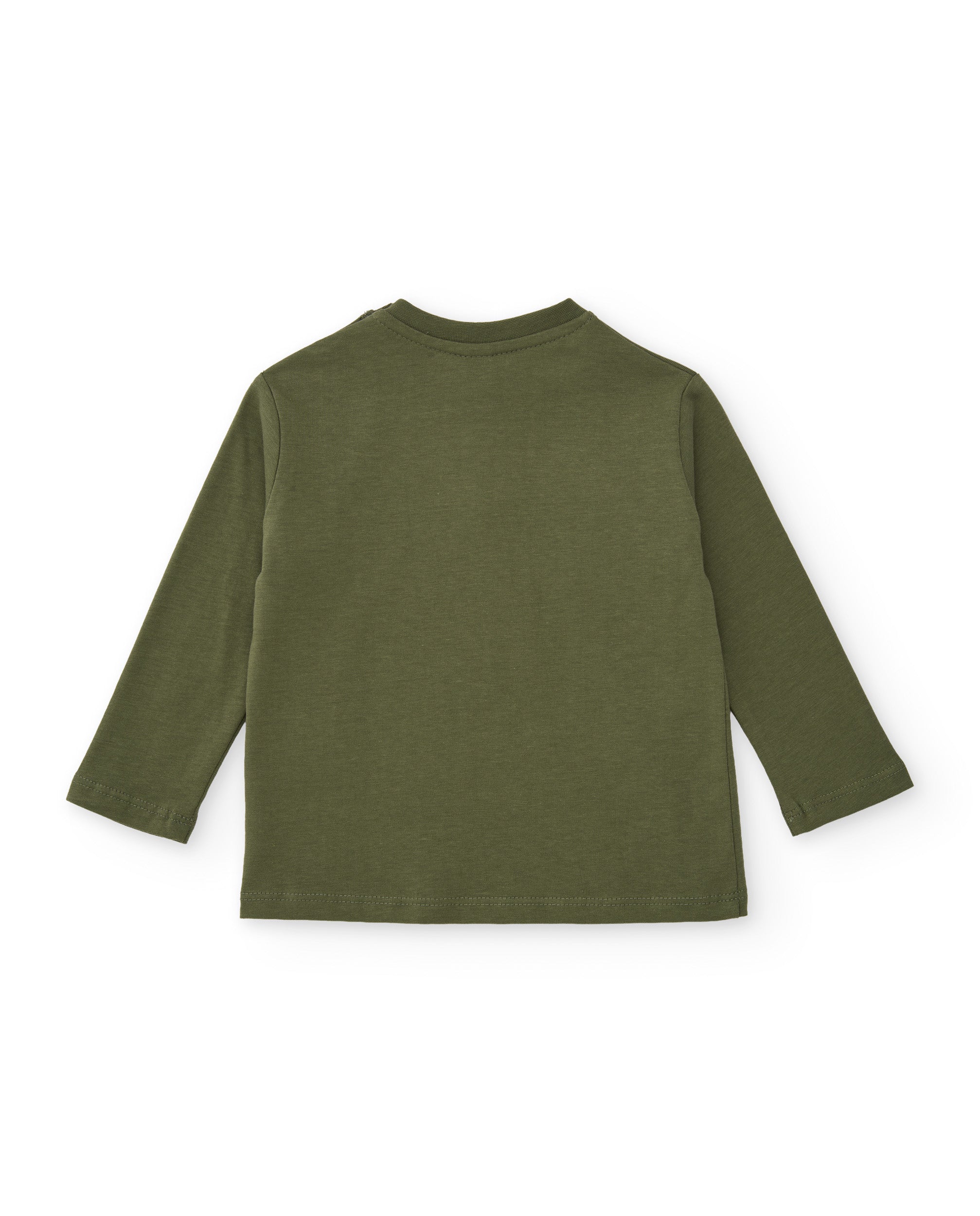 Camiseta de niño de punto con estampado de dinosaurios