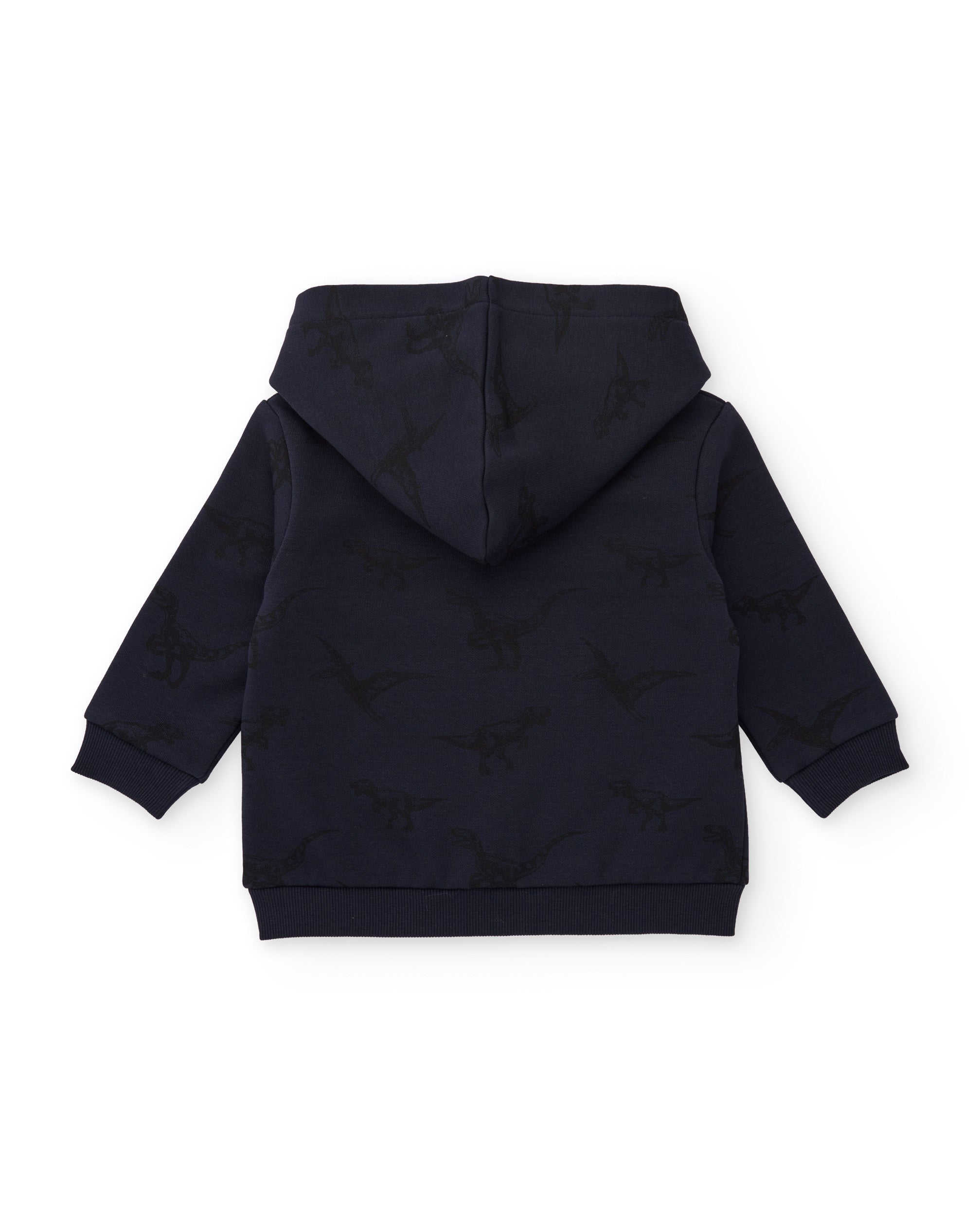 Sudadera de niño de felpa con con cremallera y capucha