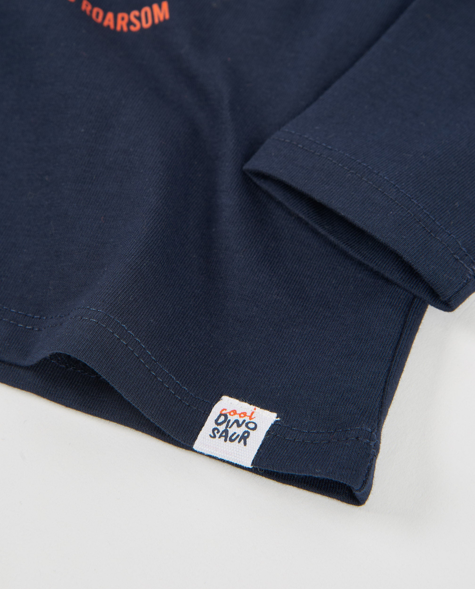 Camiseta de niño de punto con estampado jurásico