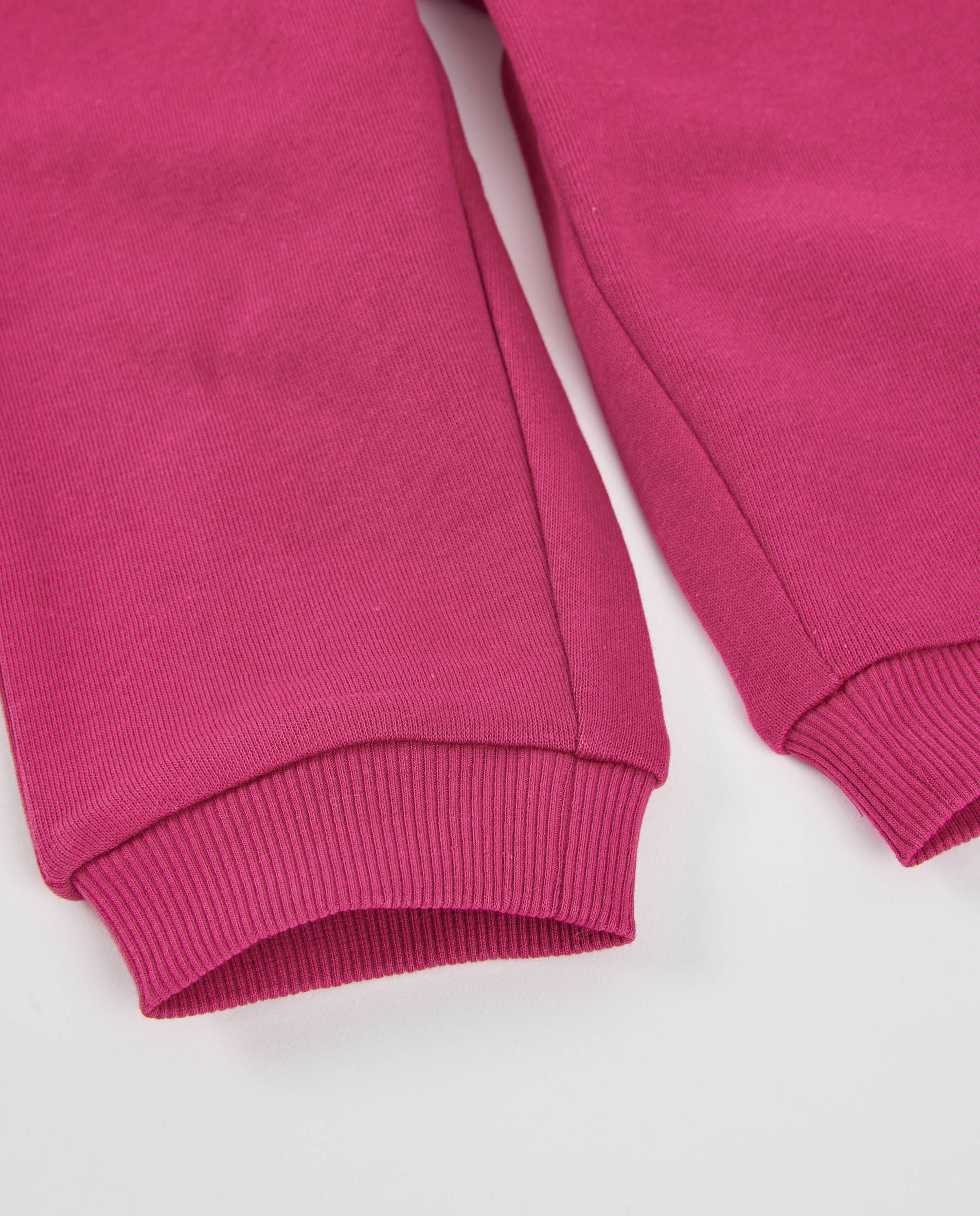 Pantalón de niña de felpa con cintura ajustable y tacto suave