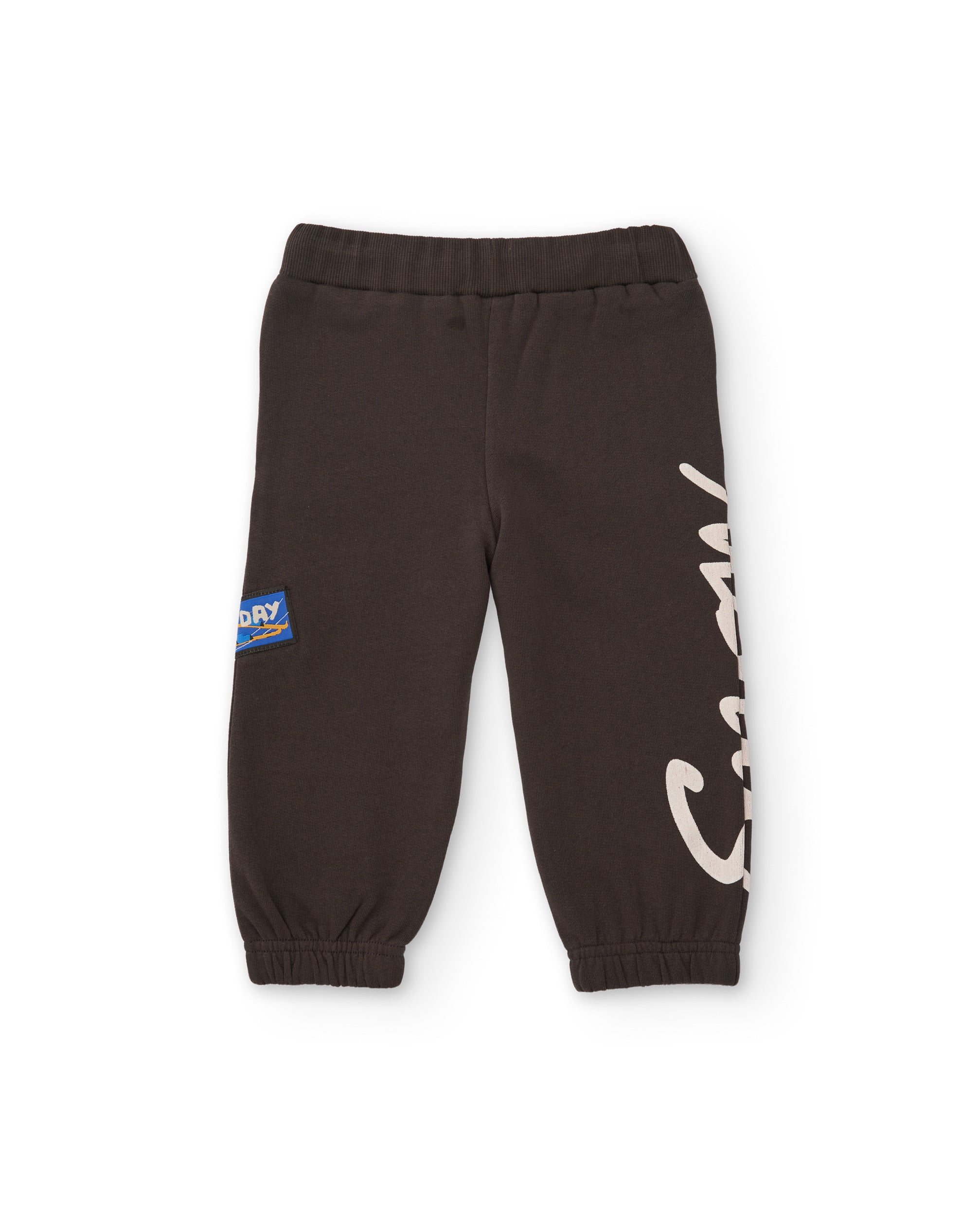 Conjunto de niño de felpa con parches y diseño de cocodrilo