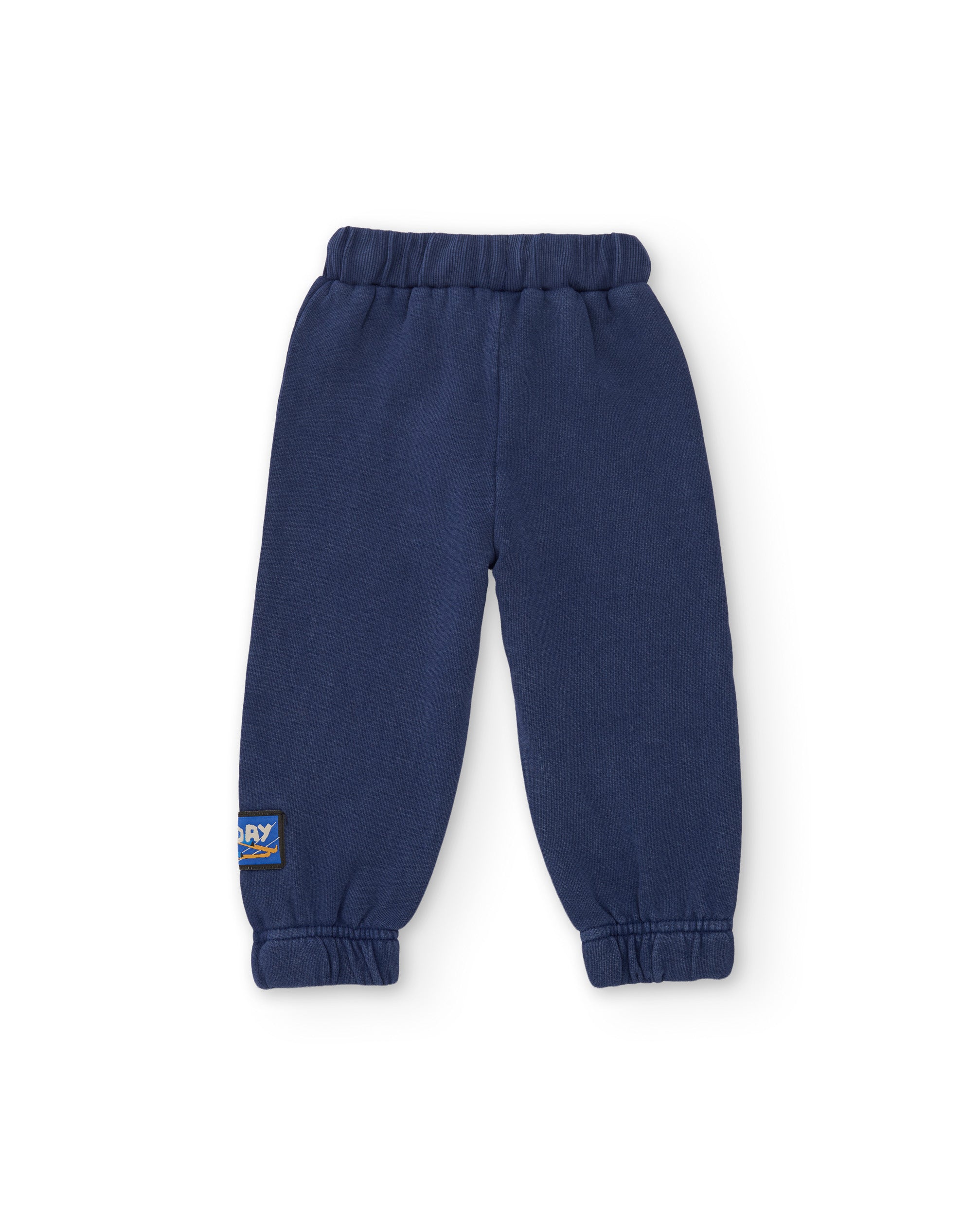 Conjunto de niño de felpa con sudadera de capucha estampada y pantalón a juego