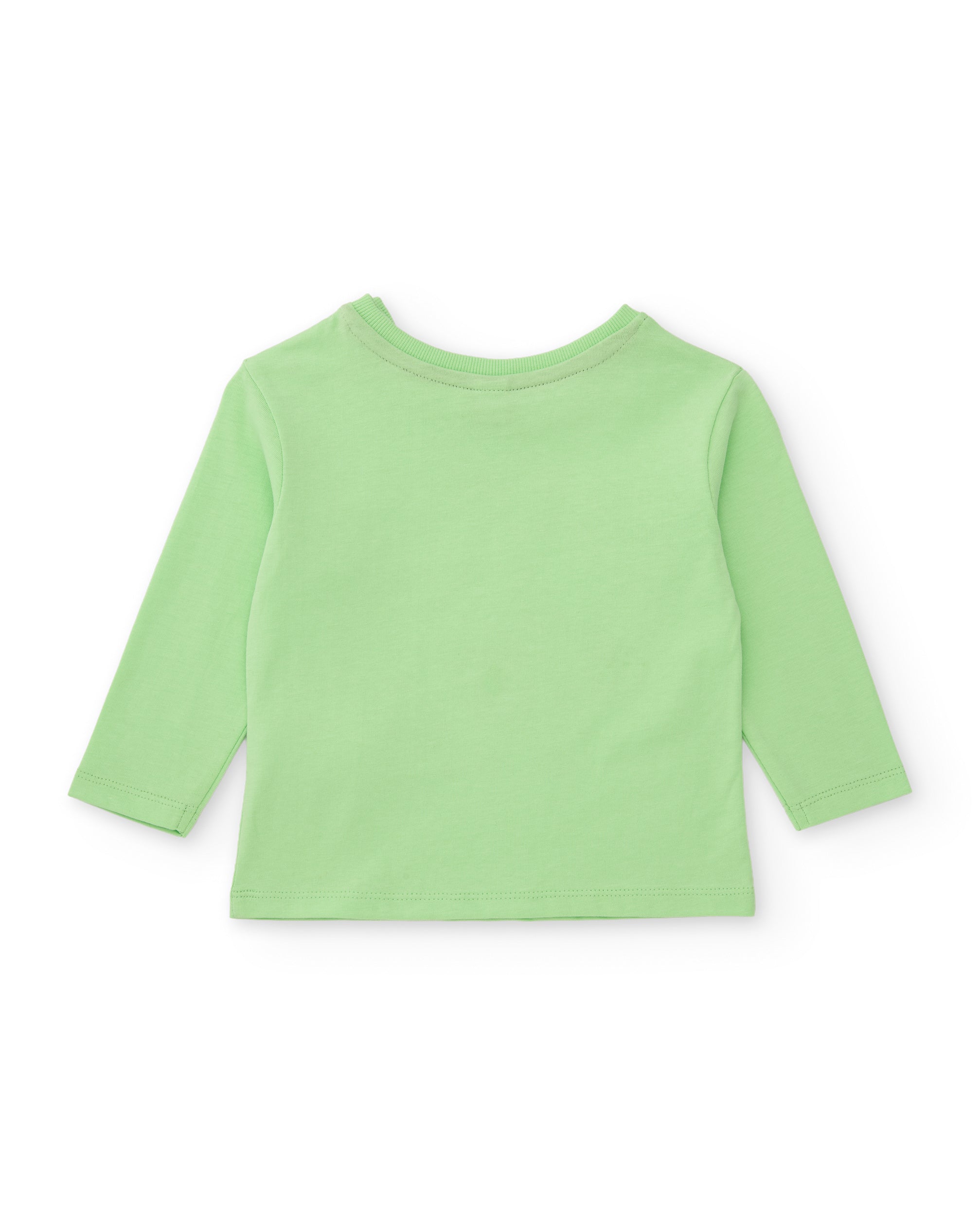 Camiseta de niño de punto con gráfico divertido y manga larga
