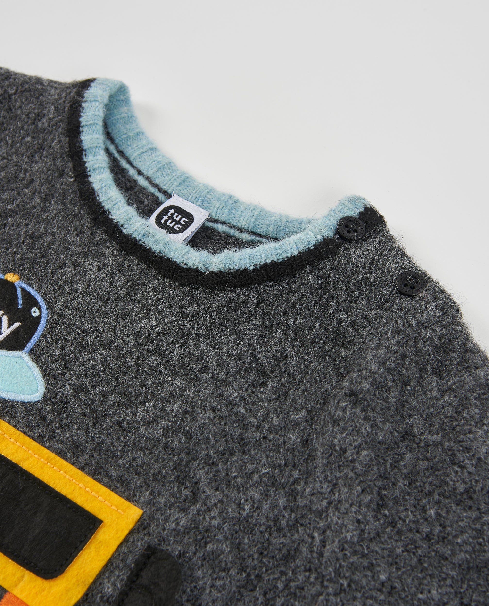 Jersey de niño de tricot con diseño divertido y tacto suave