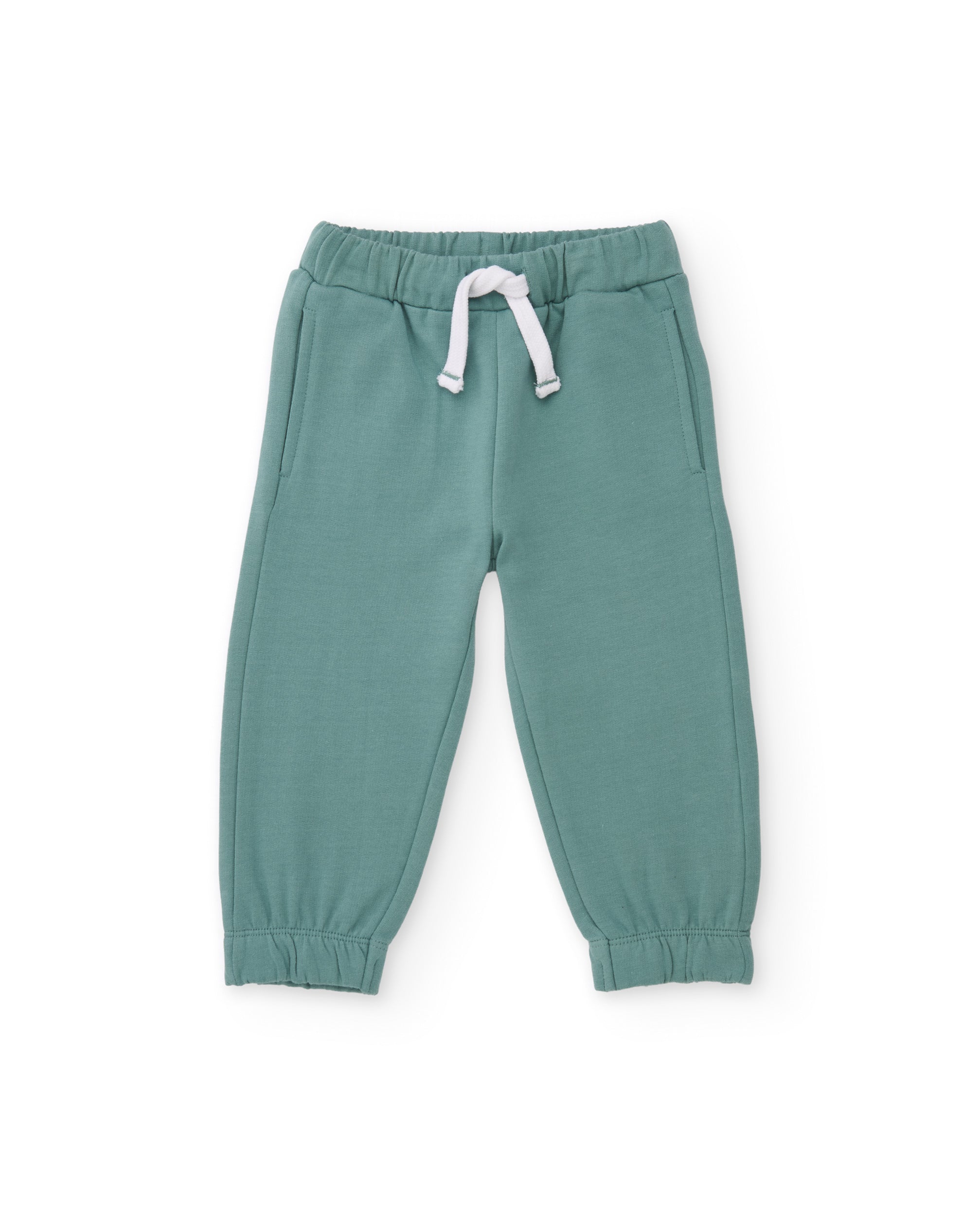 Pantalón de niño de felpa con cintura elástica y tejido transpirable