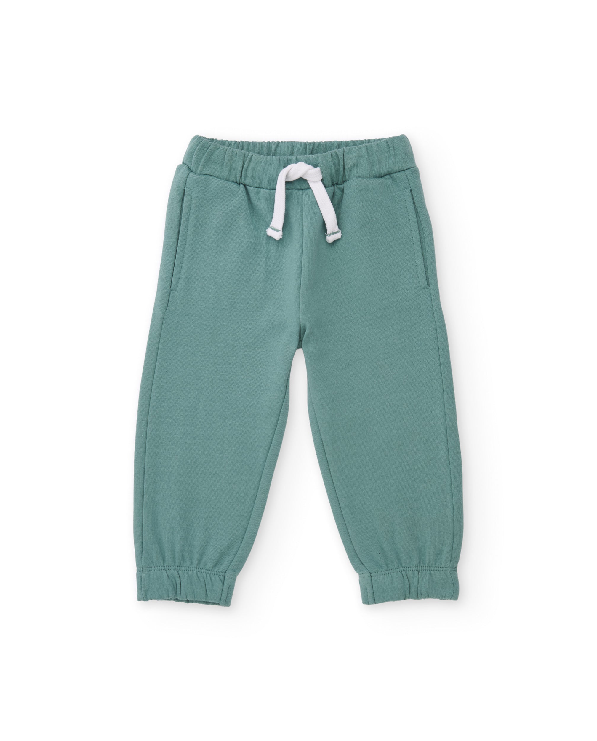 Conjunto de niño de felpa con sudadera estampada y pantalón a juego
