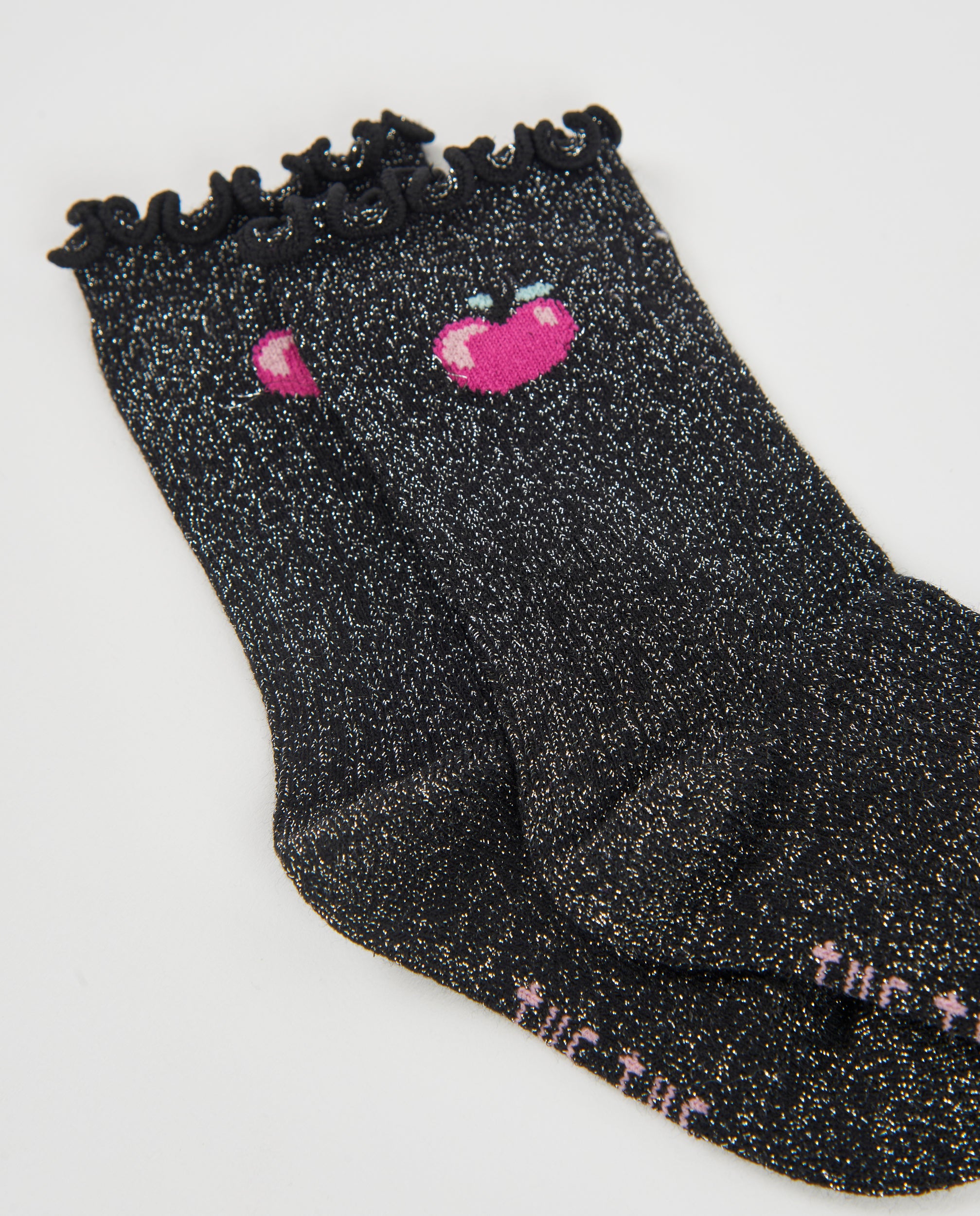 Set de calcetines de niña de tricot con diseños divertidos