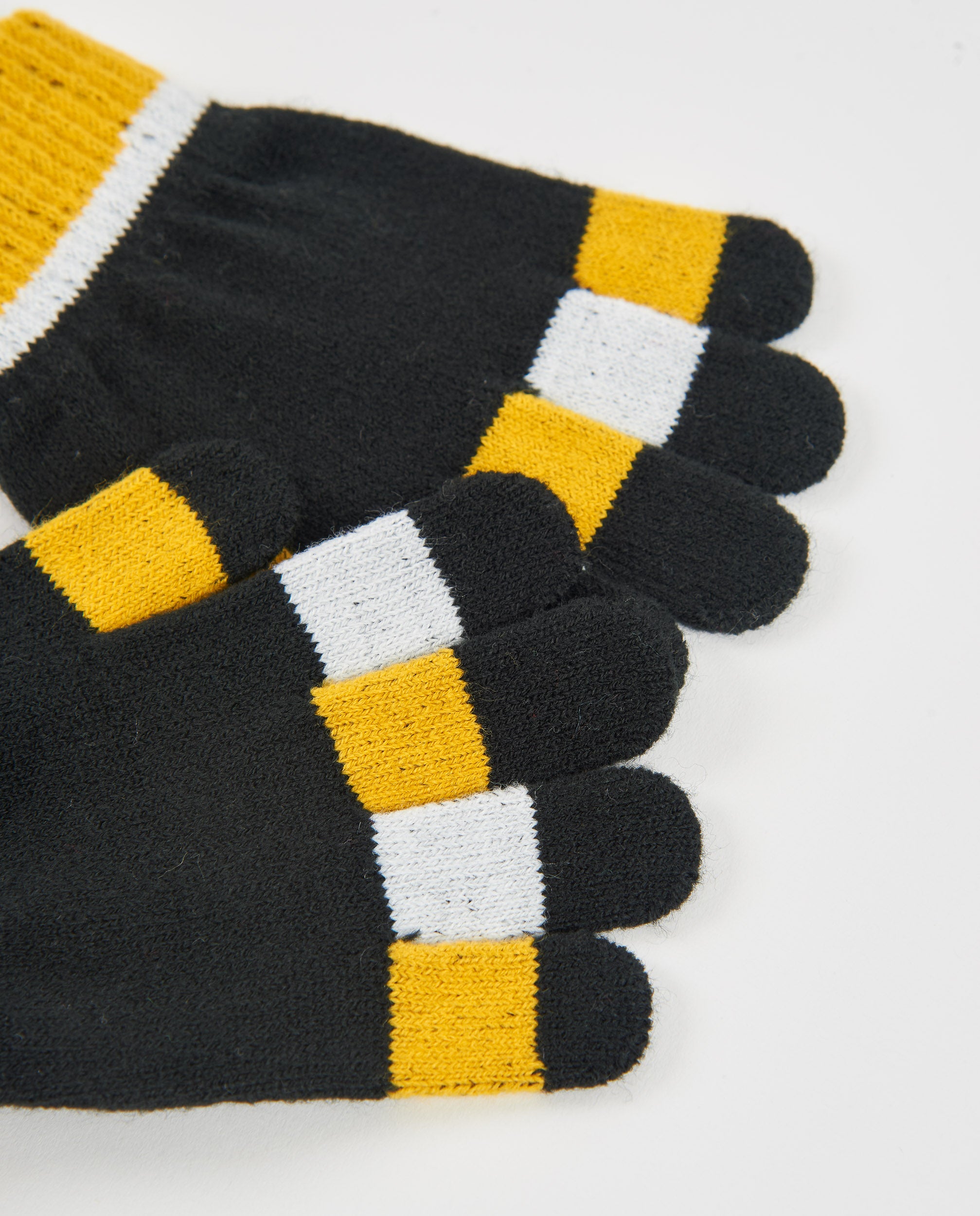 Guantes de niño de tricot con aplicaciones de coche