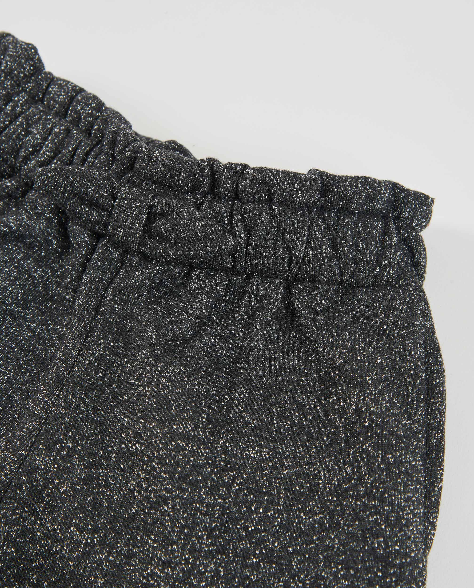 Pantalón de niña de felpa con cintura elástica y tacto suave