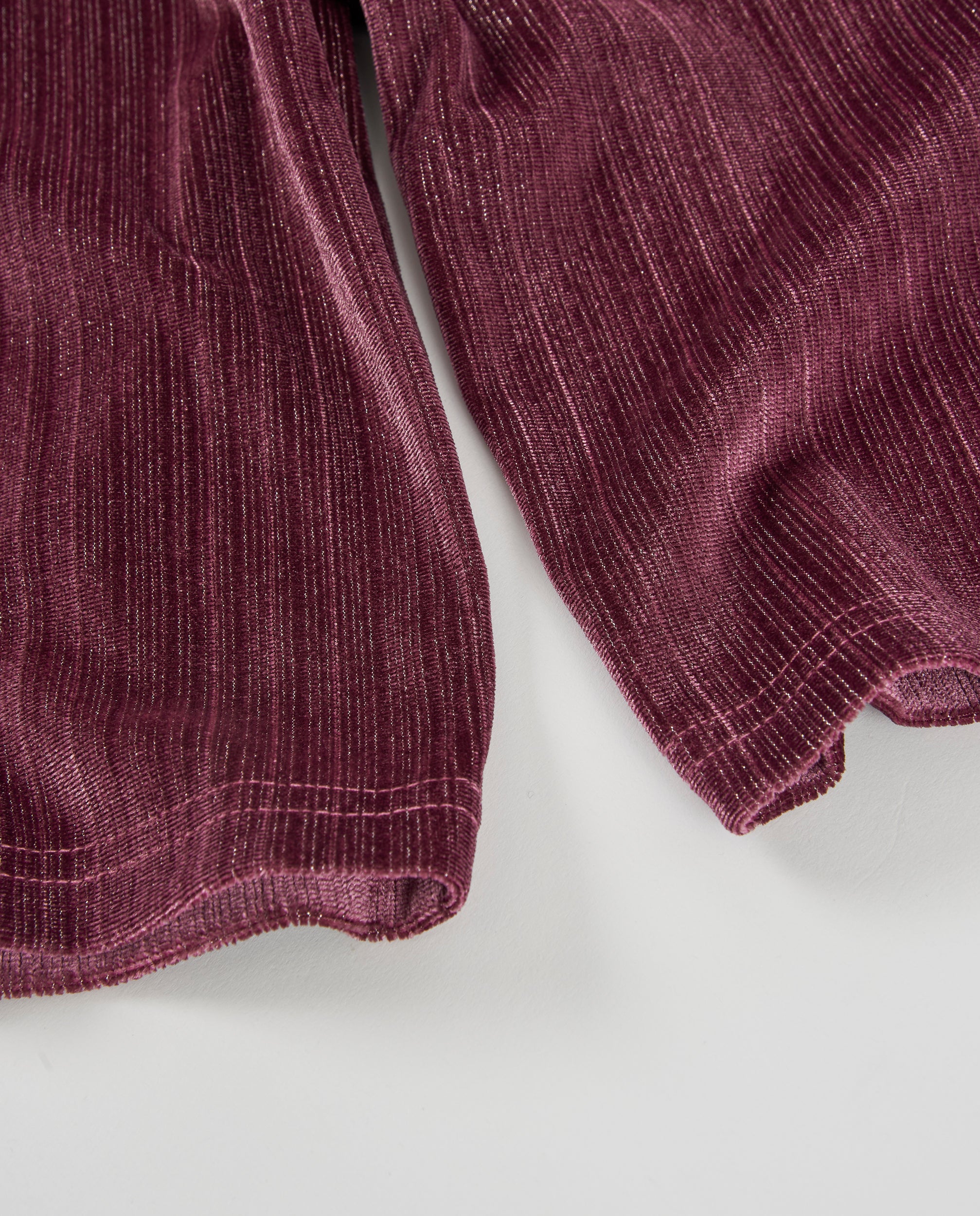 Pantalón de niña de terciopelo con cintura elástica