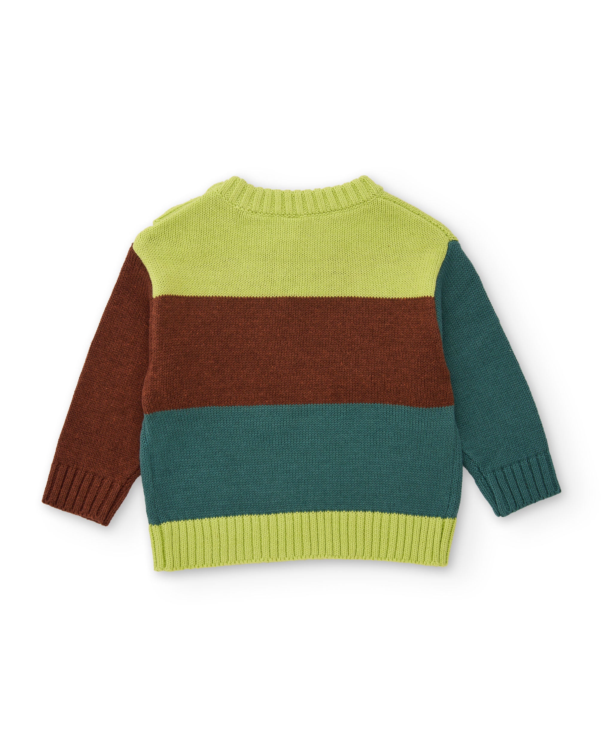 Jersey de niño de tricot con diseño divertido y tejido cálido