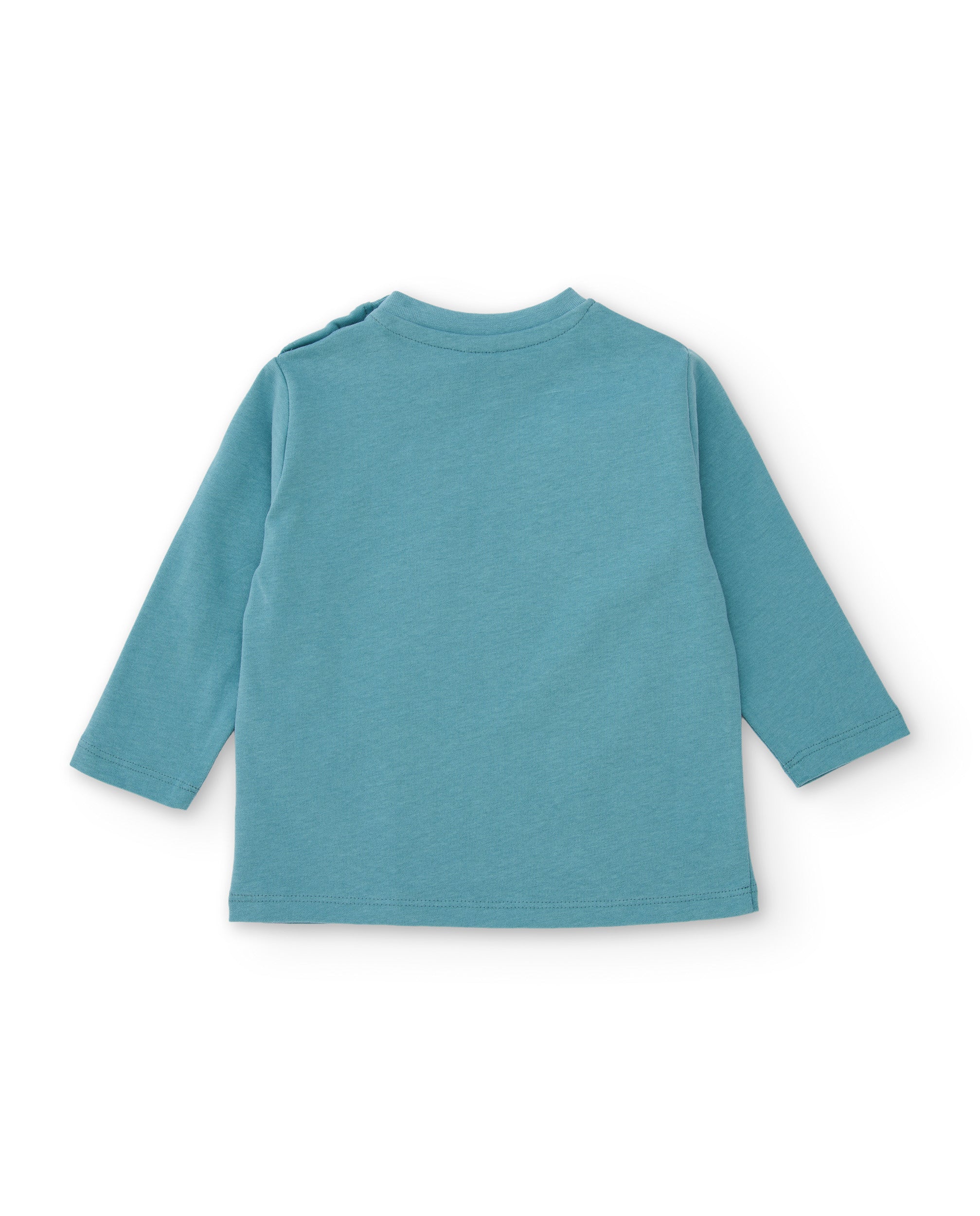 Camiseta de niño de punto con manga larga y diseño gráfico