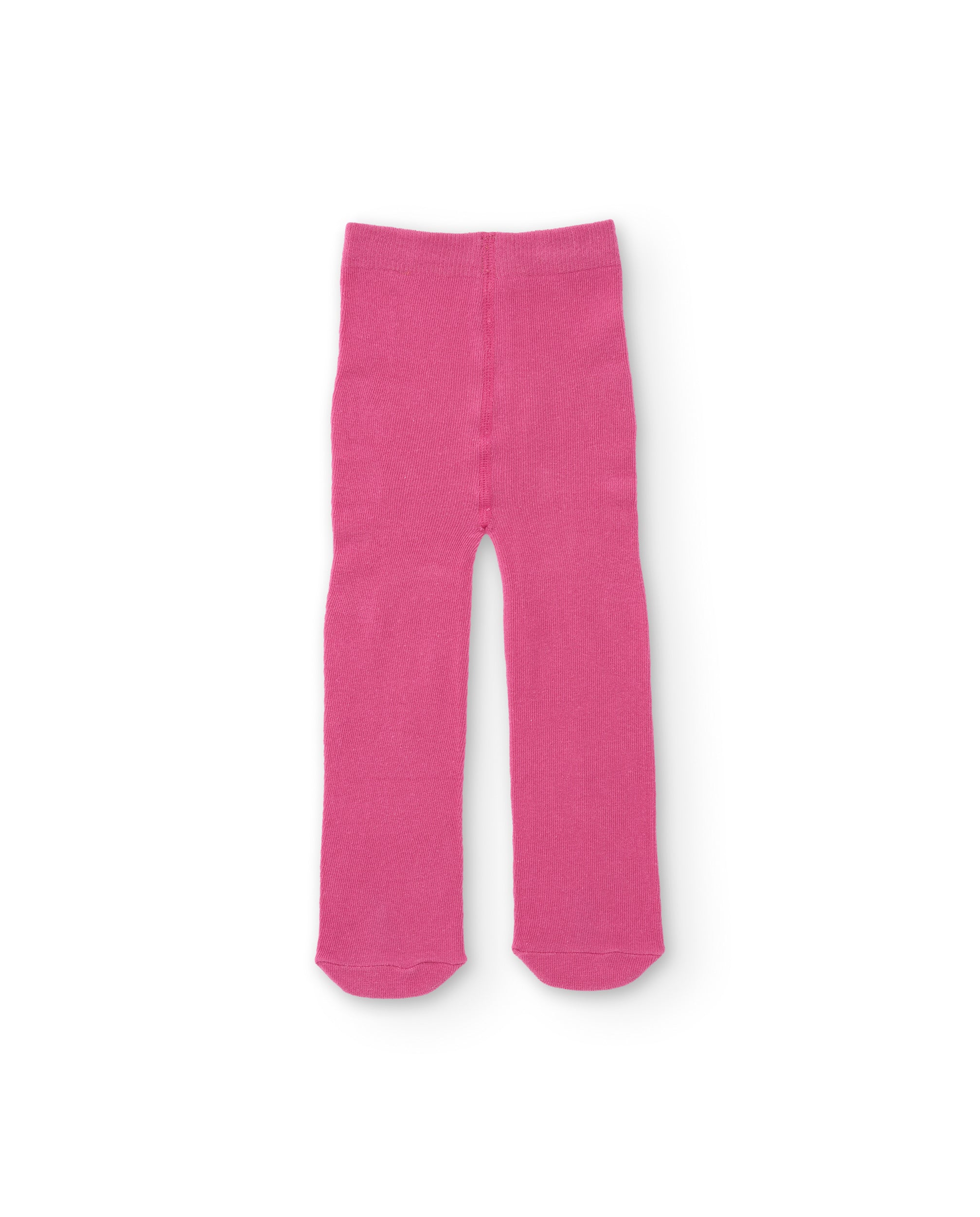 Leotardos de niña de tricot con diseño de mariposas y cintura elástica