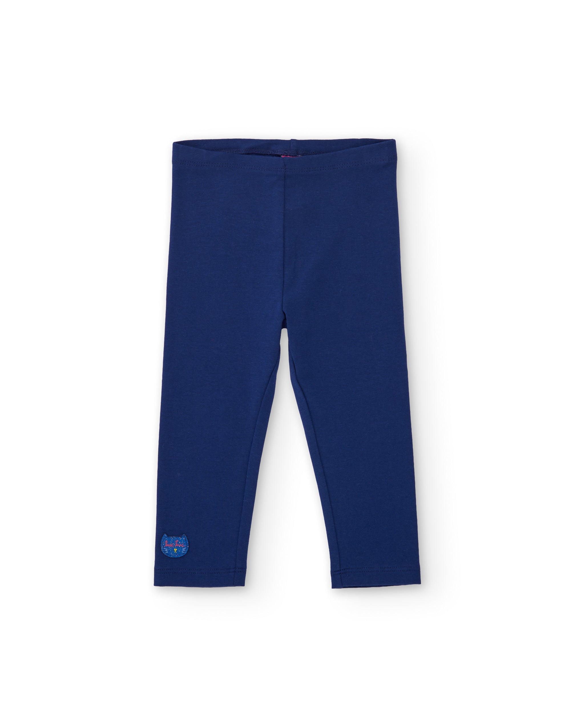 Legging de niña de punto con cintura elástica y tejido suave