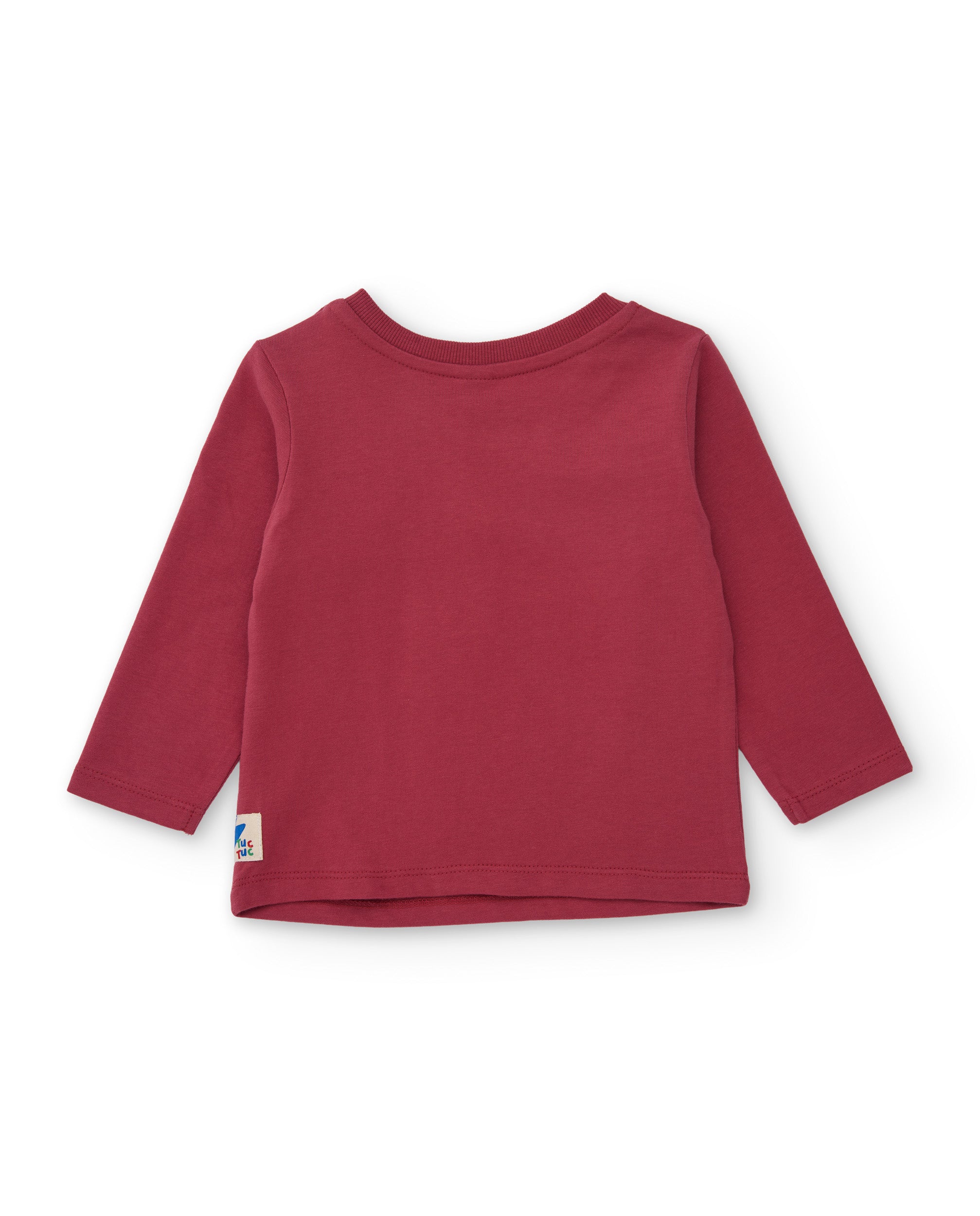 Camiseta de niño de punto con manga larga y gráfico divertido