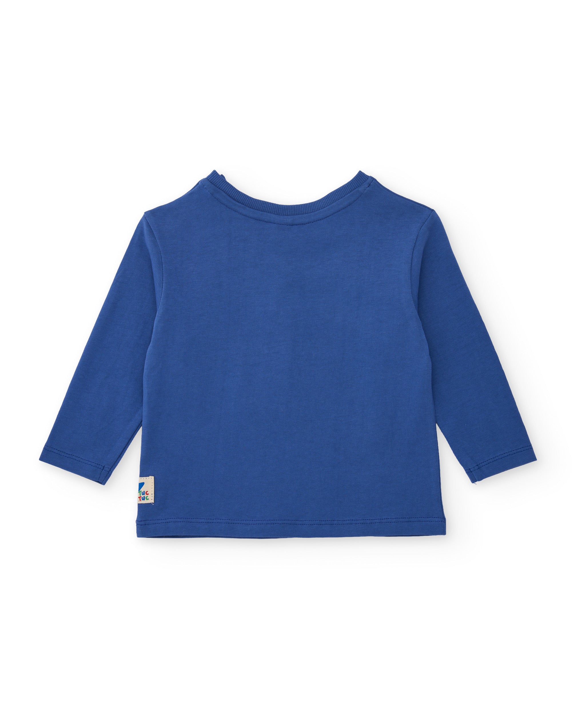 Camiseta de niño de punto con manga larga y gráfico divertido