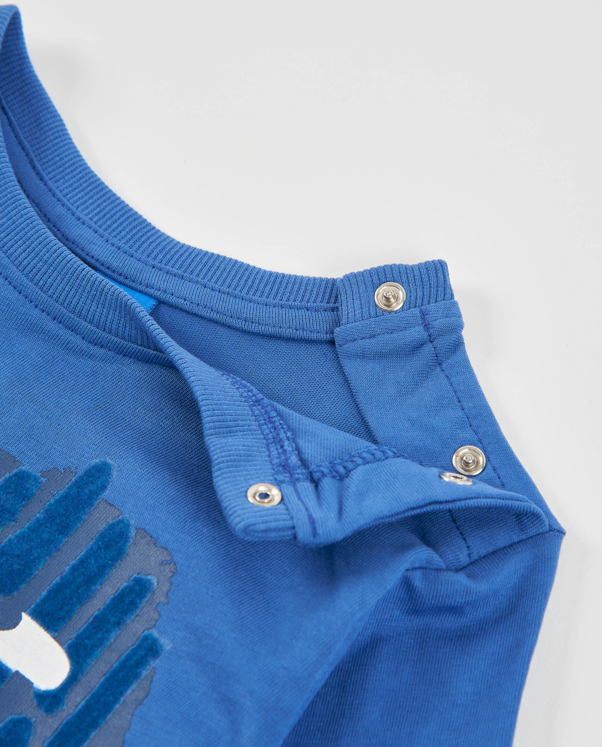 Camiseta de niño de punto con manga larga y gráfico divertido