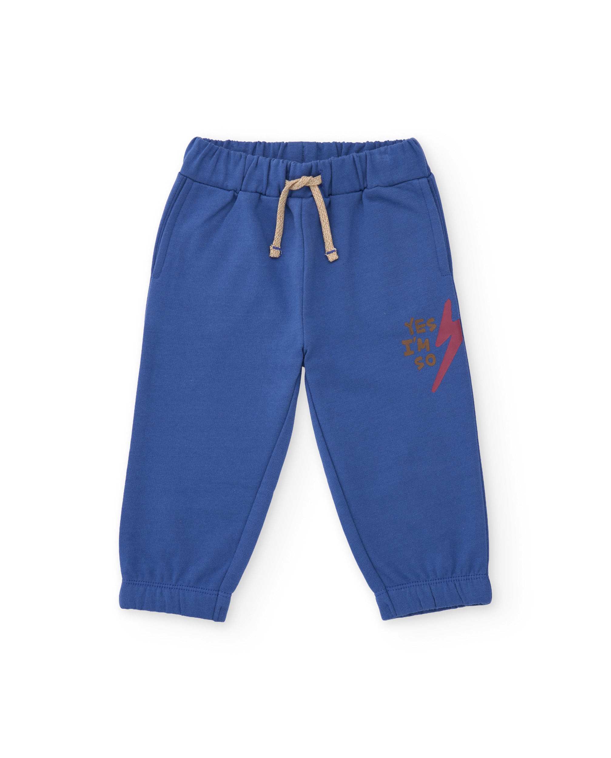 Conjunto de niño de felpa con sudadera de mensaje estampado y pantalón