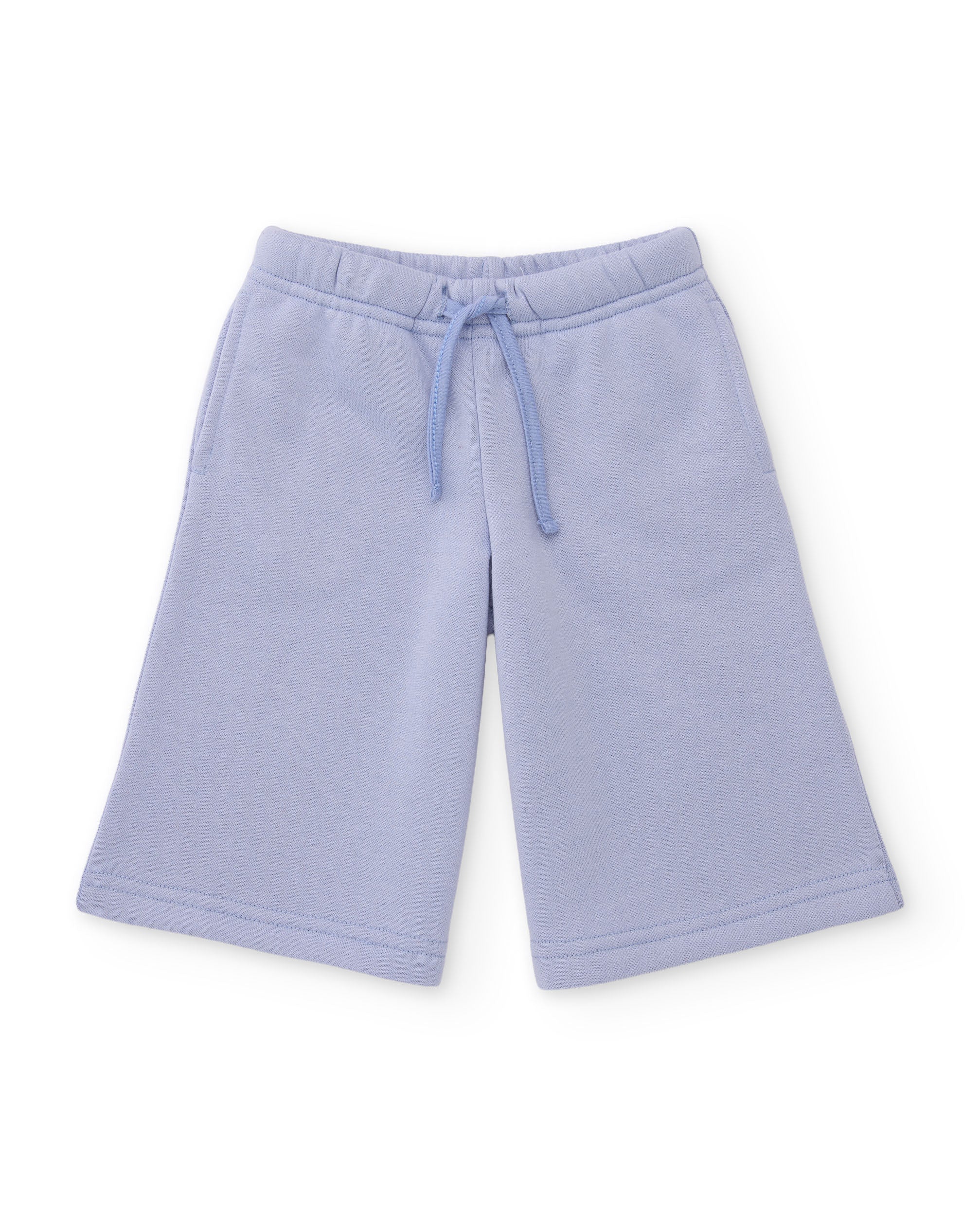 Pantalón de niña de felpa con ajuste en la cintura