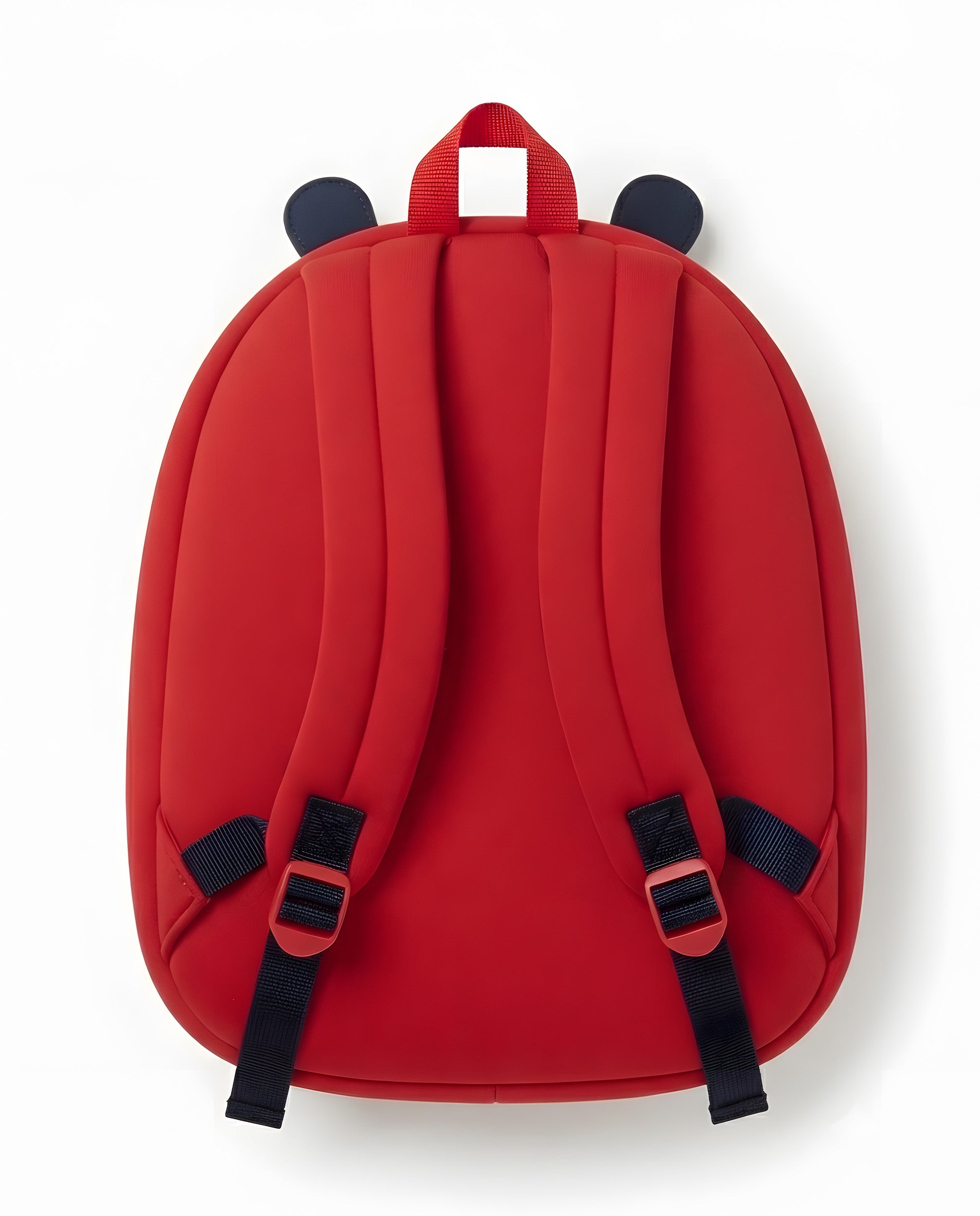 Mochila de niña con diseño de mariquita y materiales resistentes