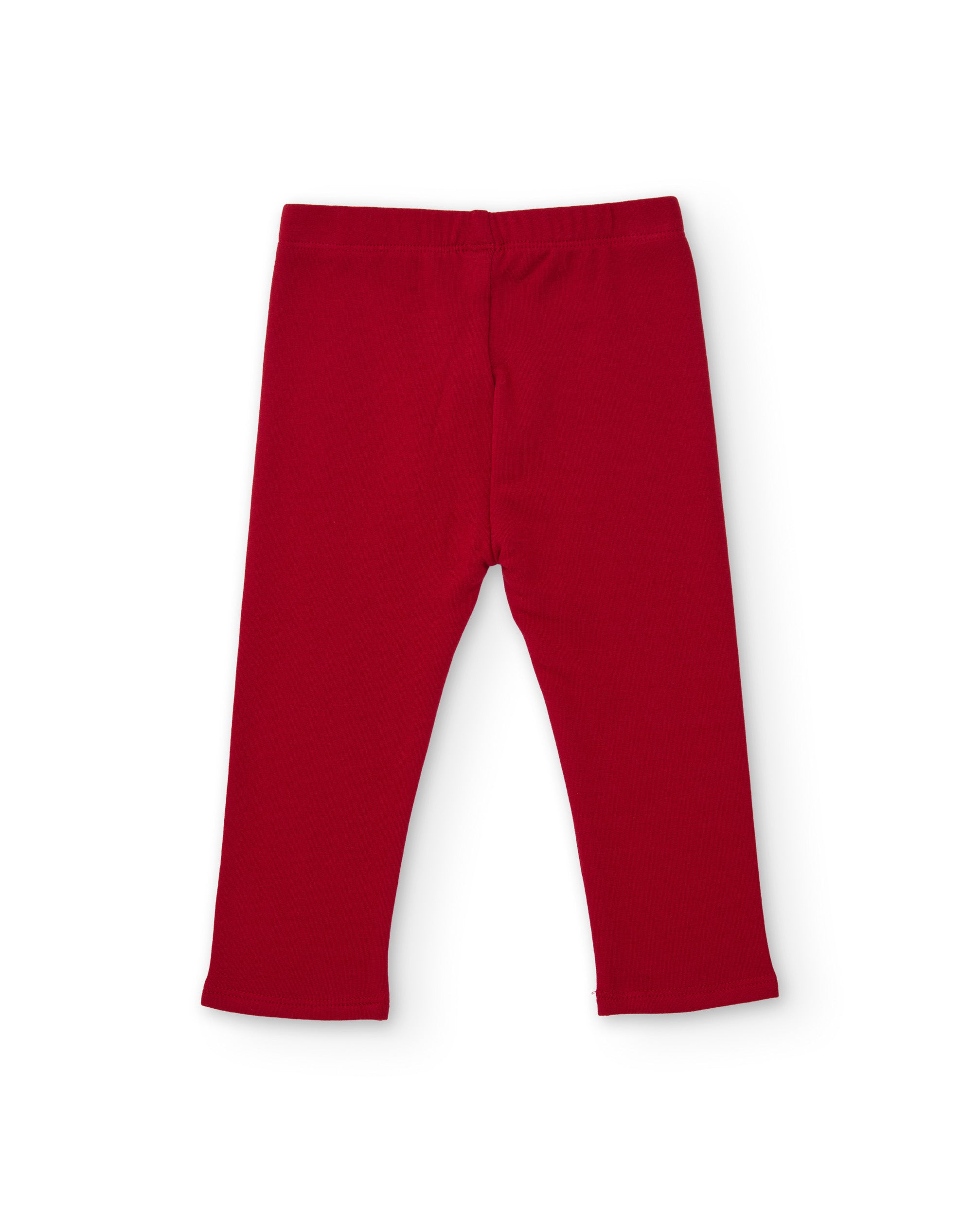 Legging de niña de felpa con cintura elástica y tejido cálido