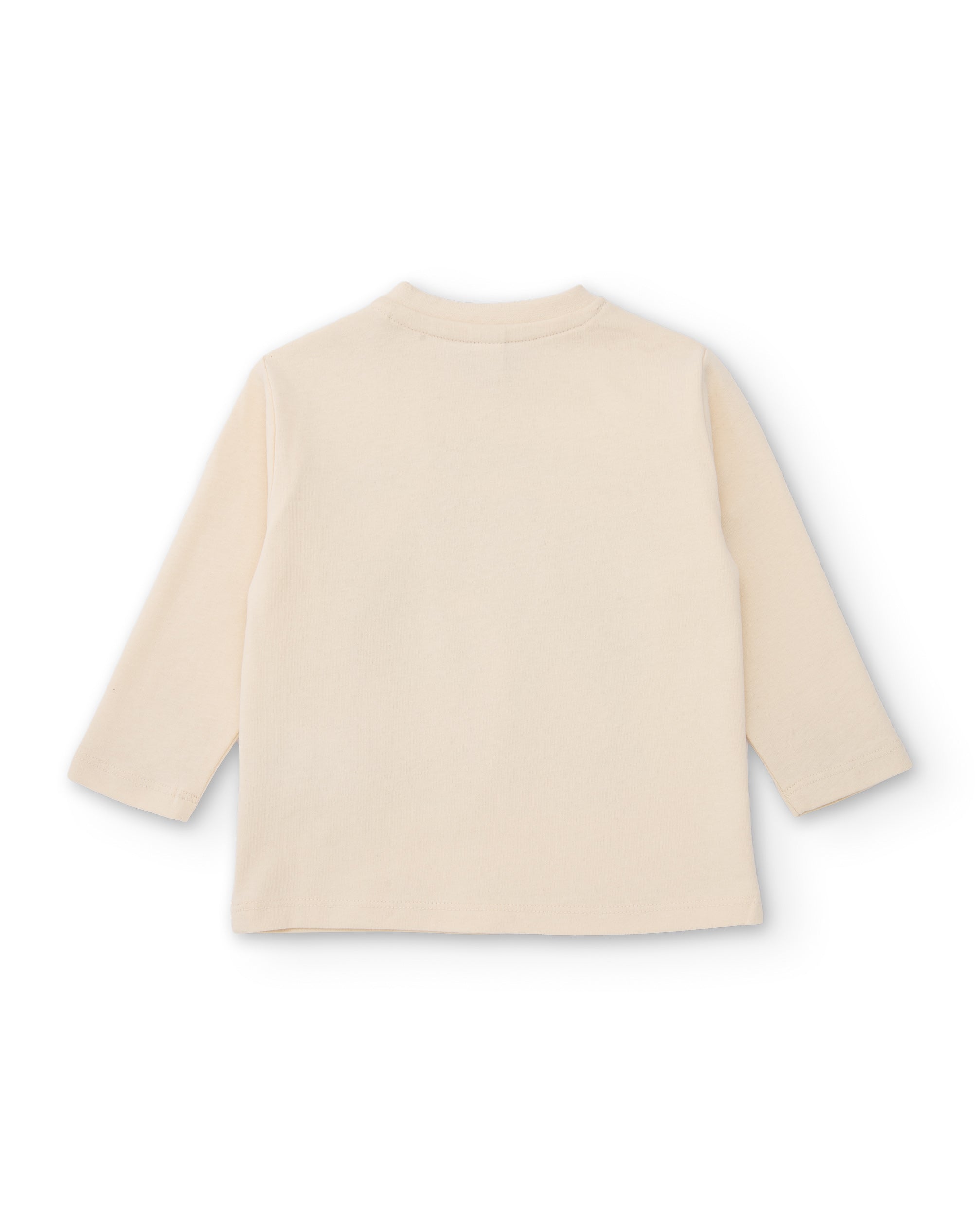 Camiseta de niño de punto con print de rinoceronte y tacto suave