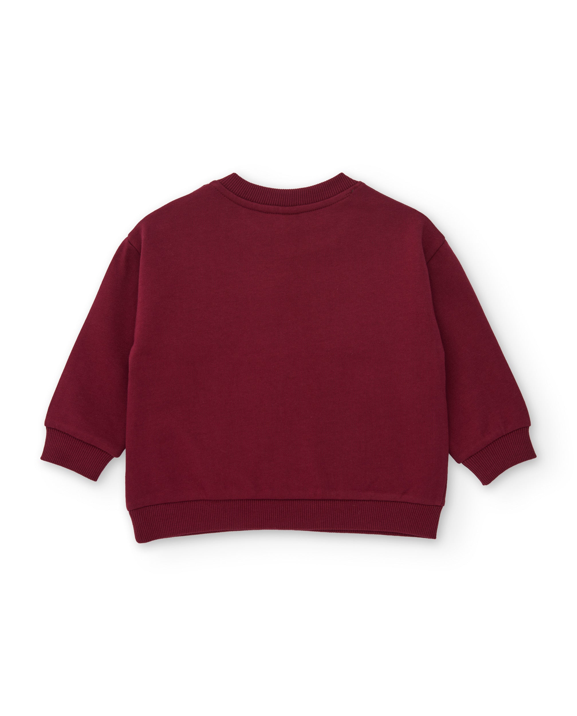 Sudadera de niño de felpa con estampado de animales y tejido cálido
